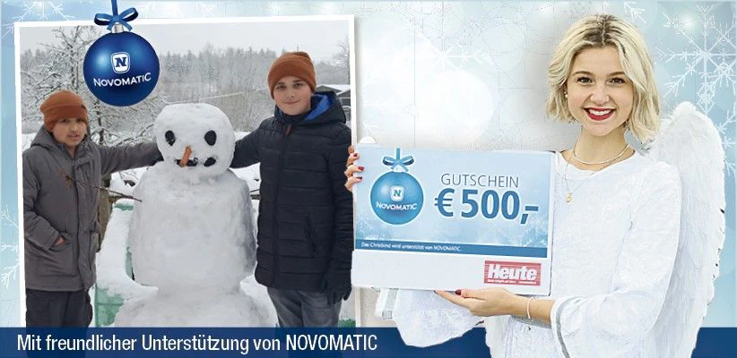Christkind-Gewinner Tristan (l.) ist Autist (im Bild mit Bruder Constantin). Mit den 500 Euro kann seine Familie sich ein Tandem leisten und Ausflüge mit ihm machen.