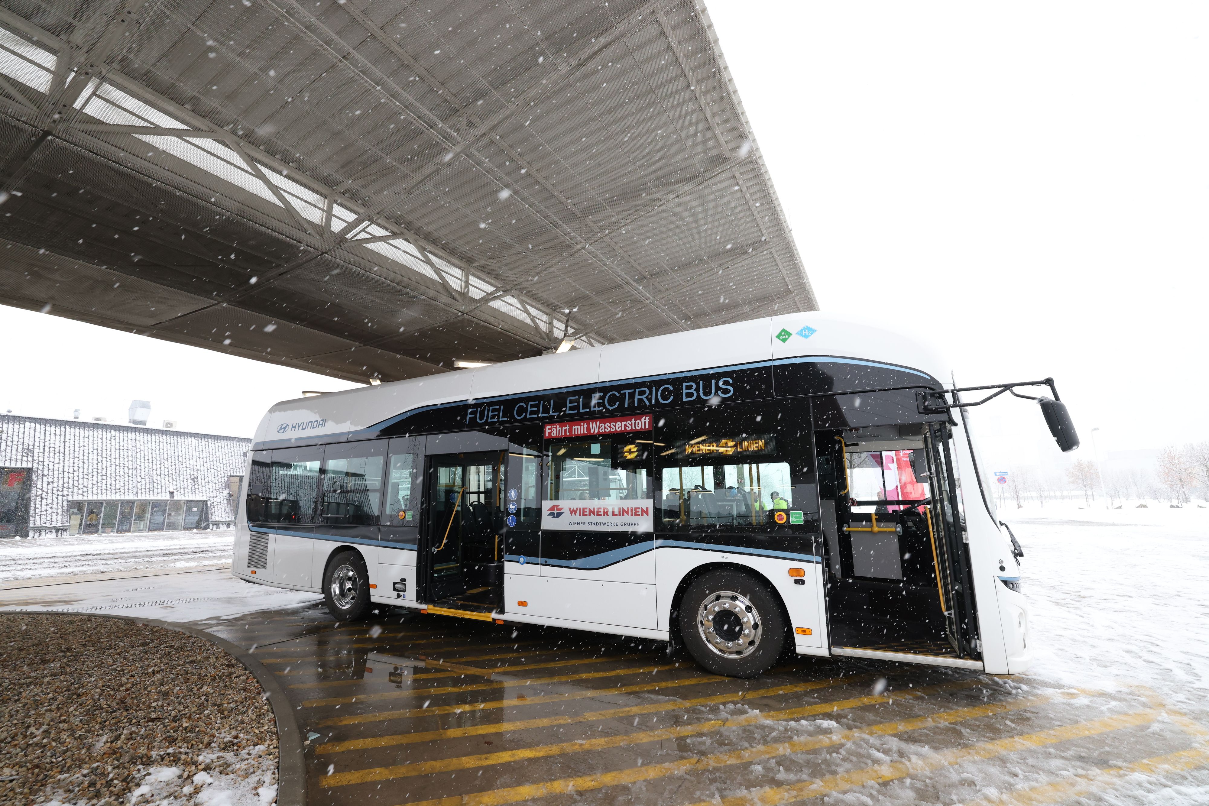 Öffi-Zukunft: Wasserstoffbus der Wiener Linien.&nbsp;
