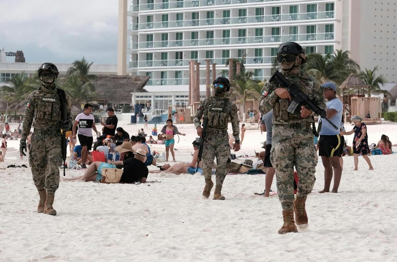 Wegen rivalisierender Banden steigt in Mexiko auch die Gefahr für Touristen.