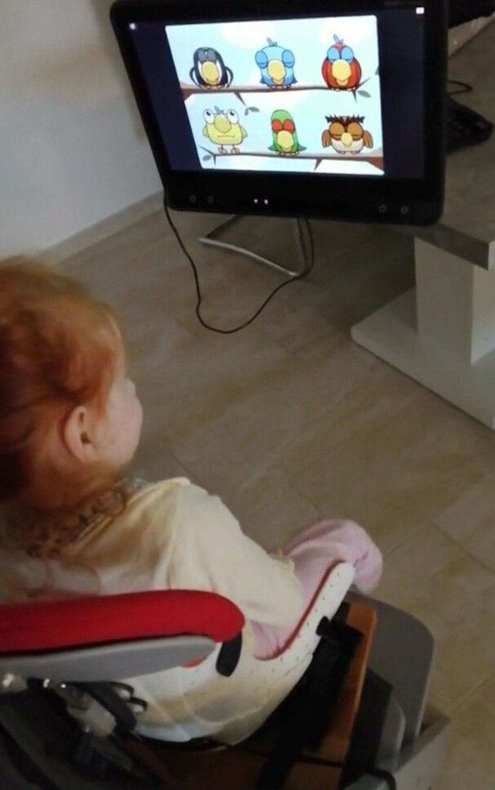 Melissa wünscht sich diesen augengesteuerten Computer.