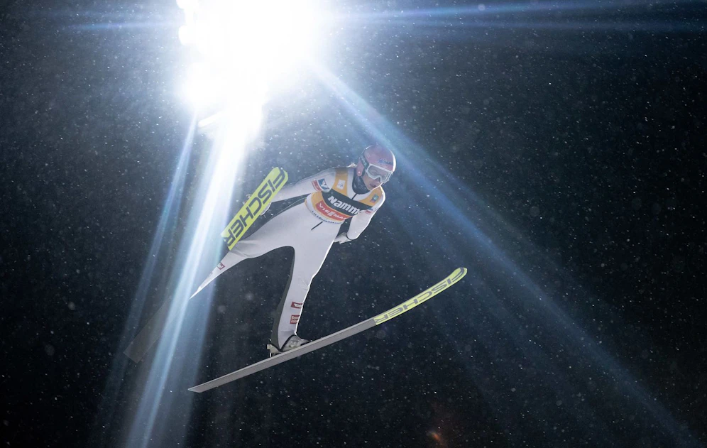 Marita Kramer jubelt auch in Klingenthal. 
