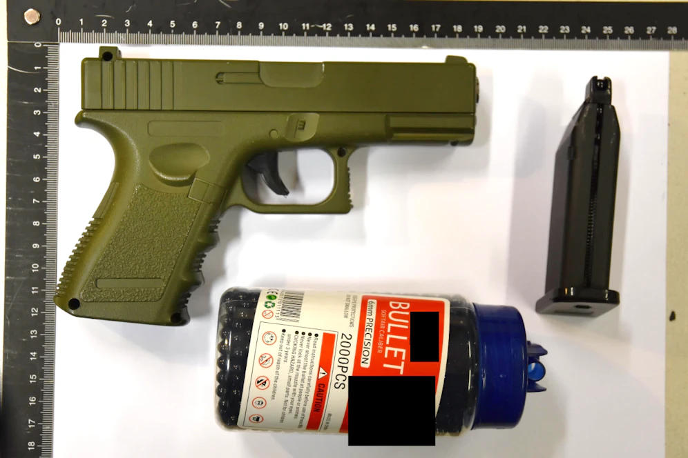 Diese Waffe konnte die Polizei sicherstellen. 