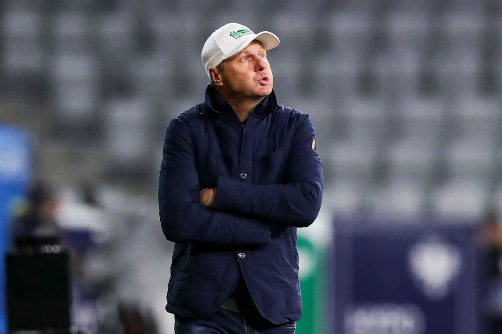 Thomas Silberberger ärgerte sich über die 0:5-Abfuhr in Salzburg. 