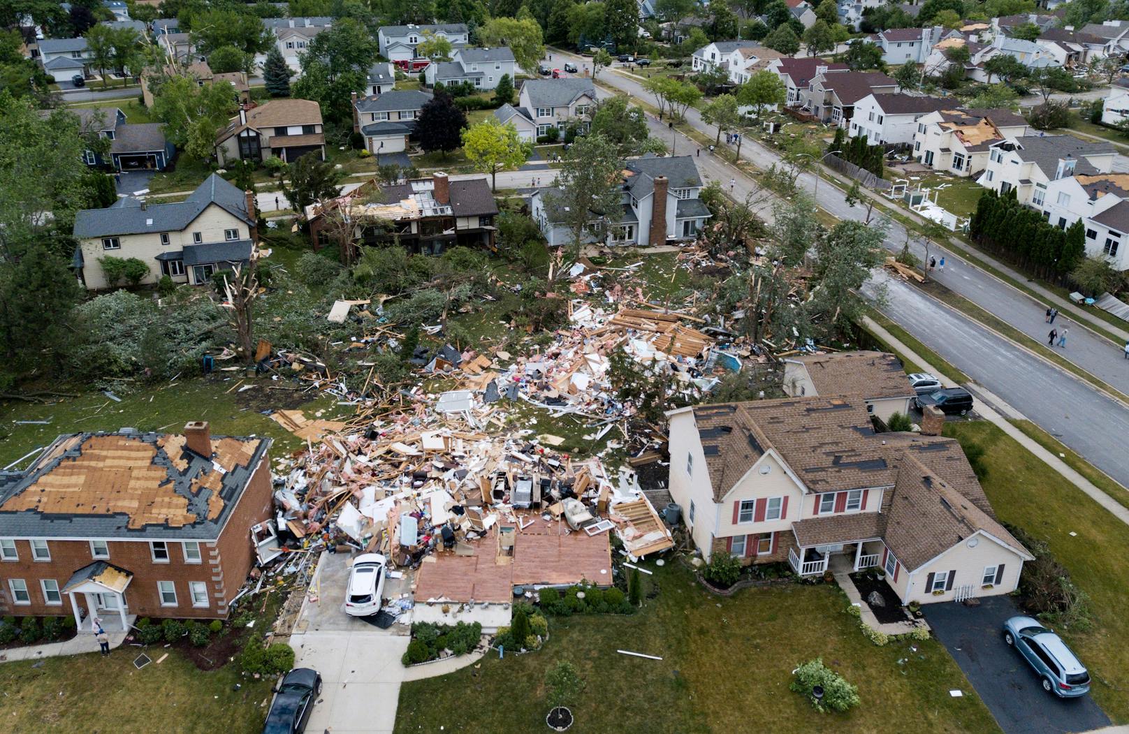 In den USA sorgen Tornados immer wieder für tödliche Dramen. Archivbild. 