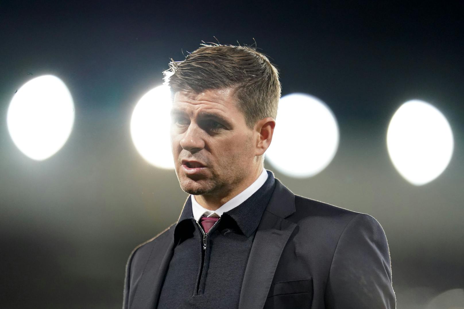 Steven Gerrard kehrte als Trainer an die Anfield Road zurück. 