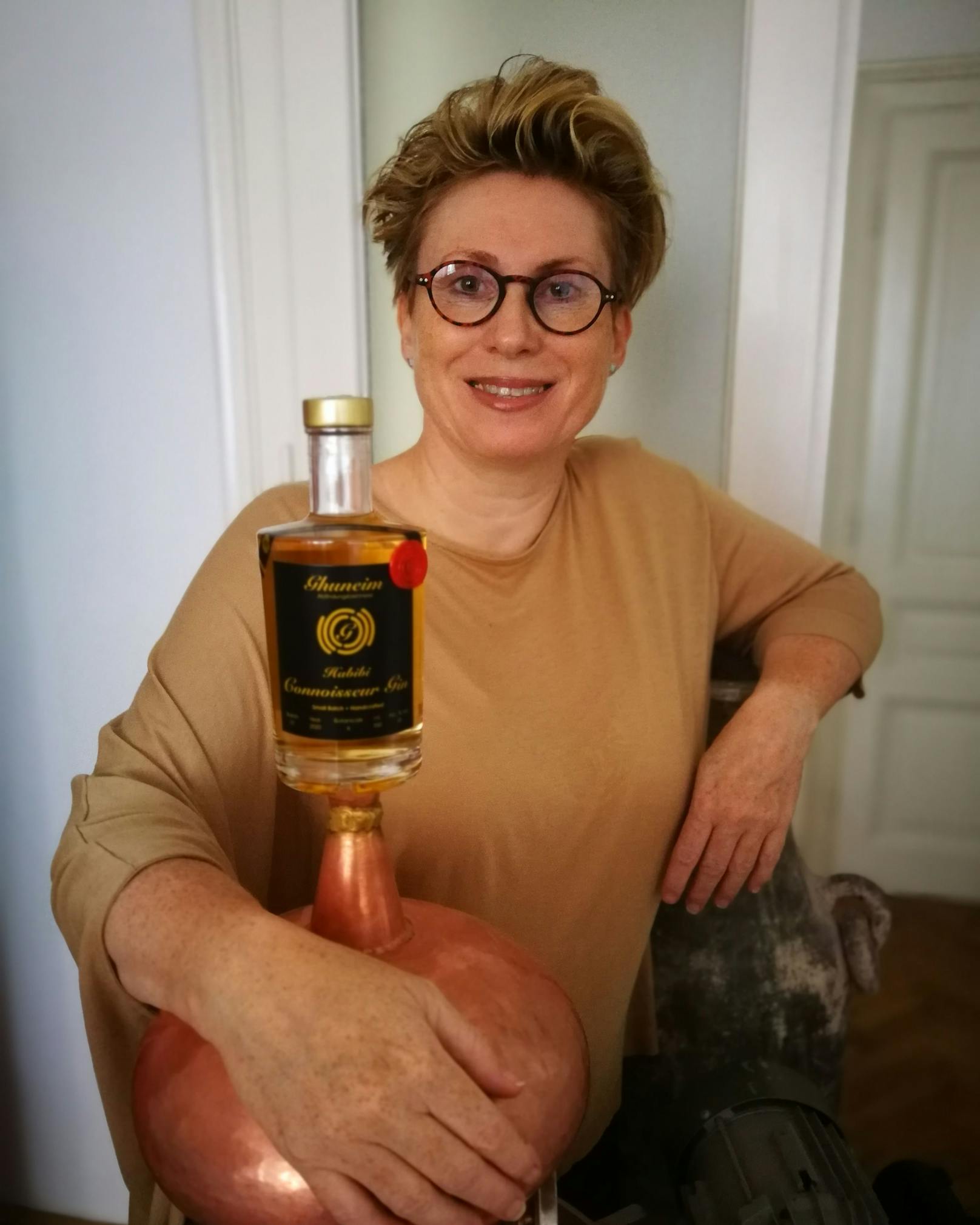 Alexandra Ghuneim (51) gründete vor zwei Jahren ihr Label "Habibi Dry Gin".