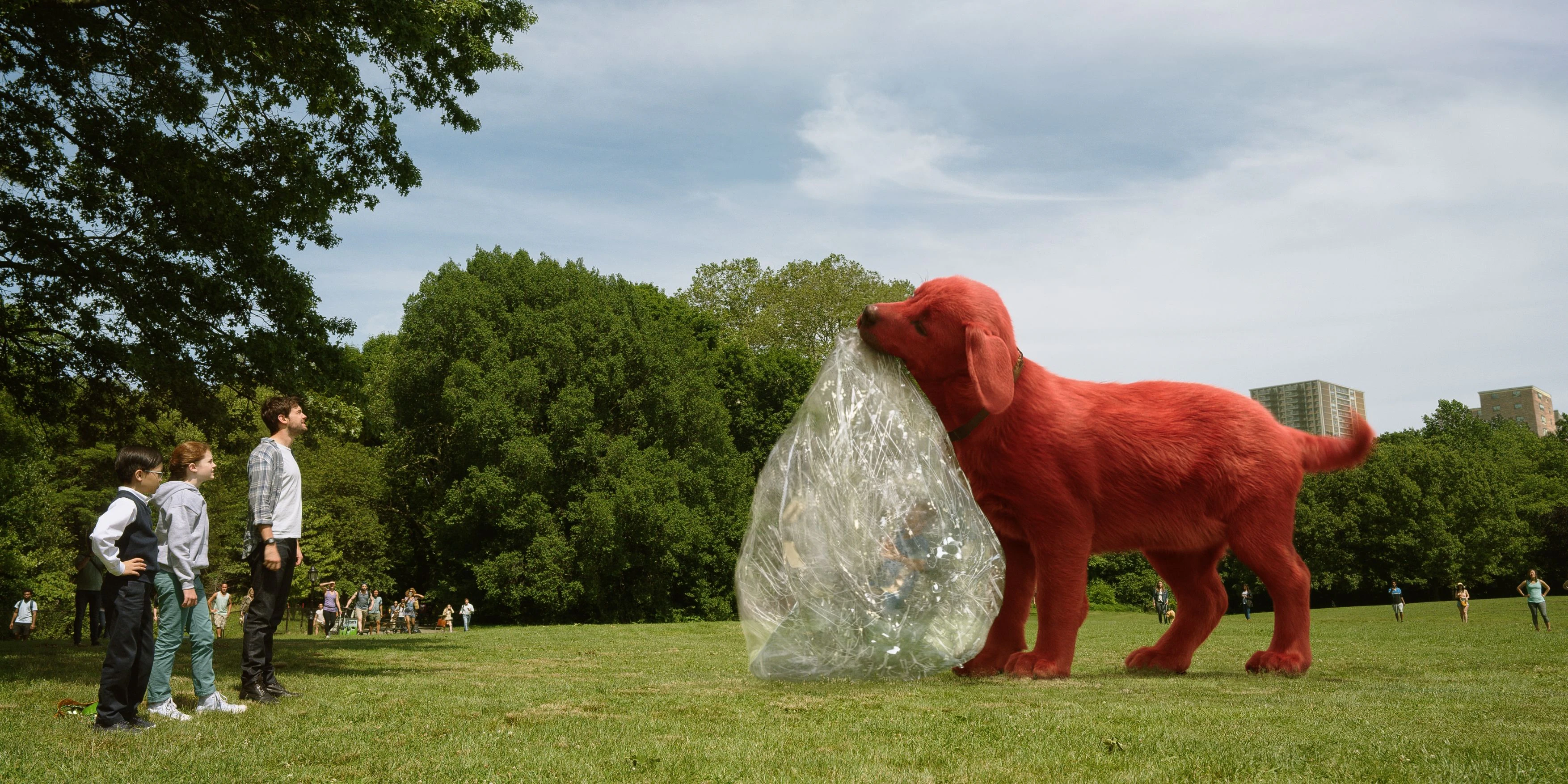 "Clifford - der große rote Hund" ist ein Film für die ganze Familie.