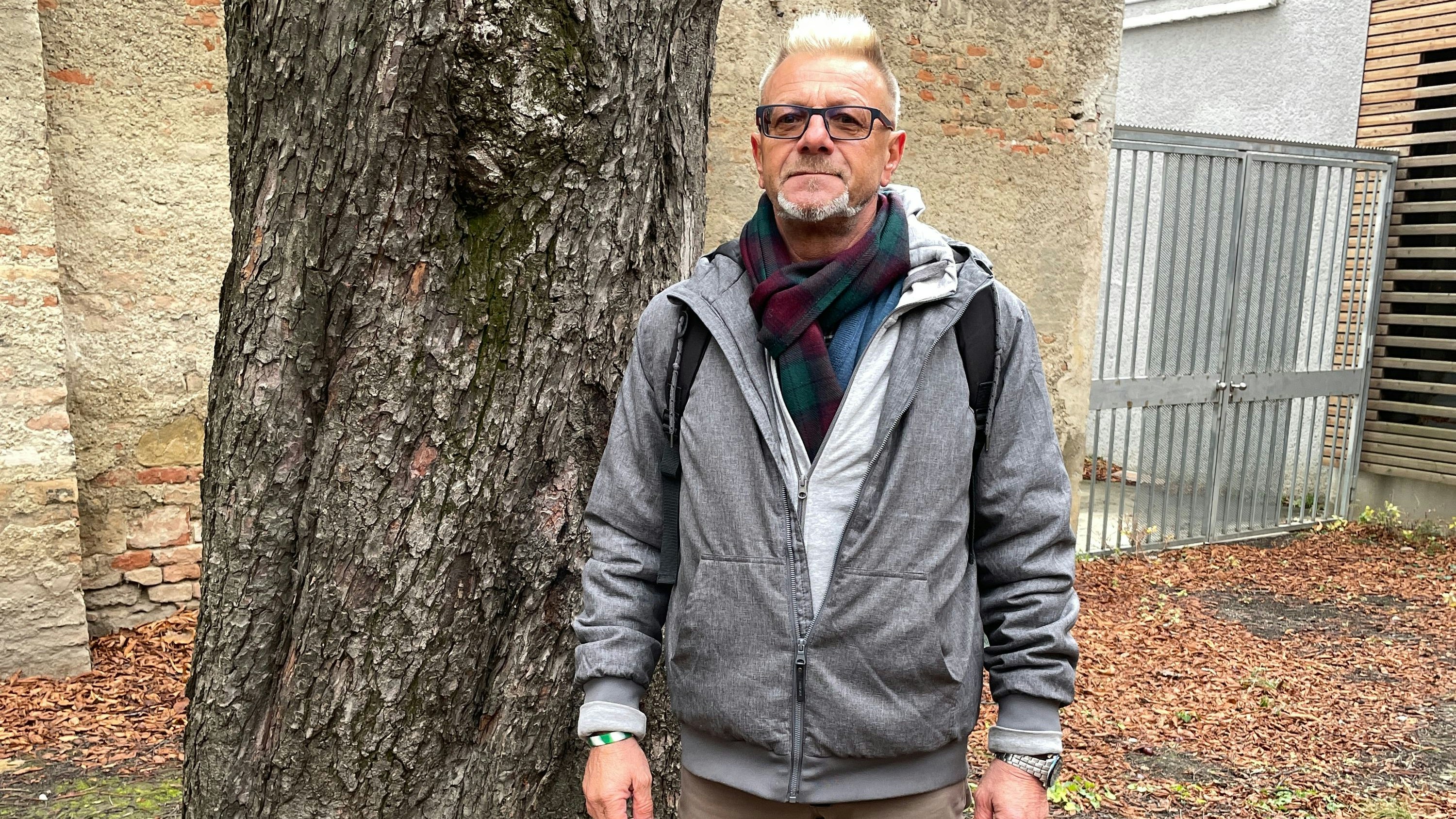 Andreas C. (52) schlief auf der Straße. 