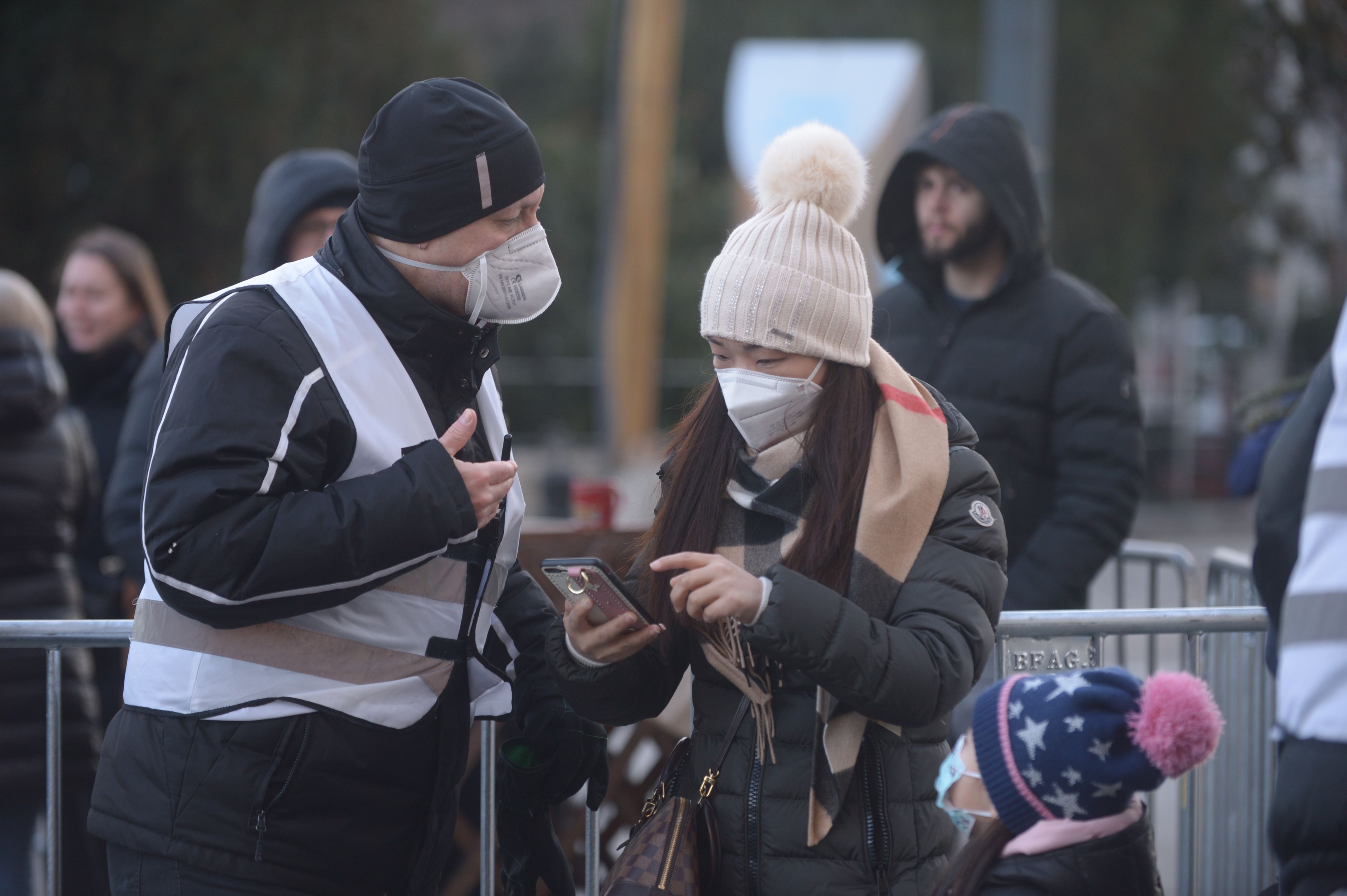 Einige Besucher wurden irrtümlicherweise abgewiesen.