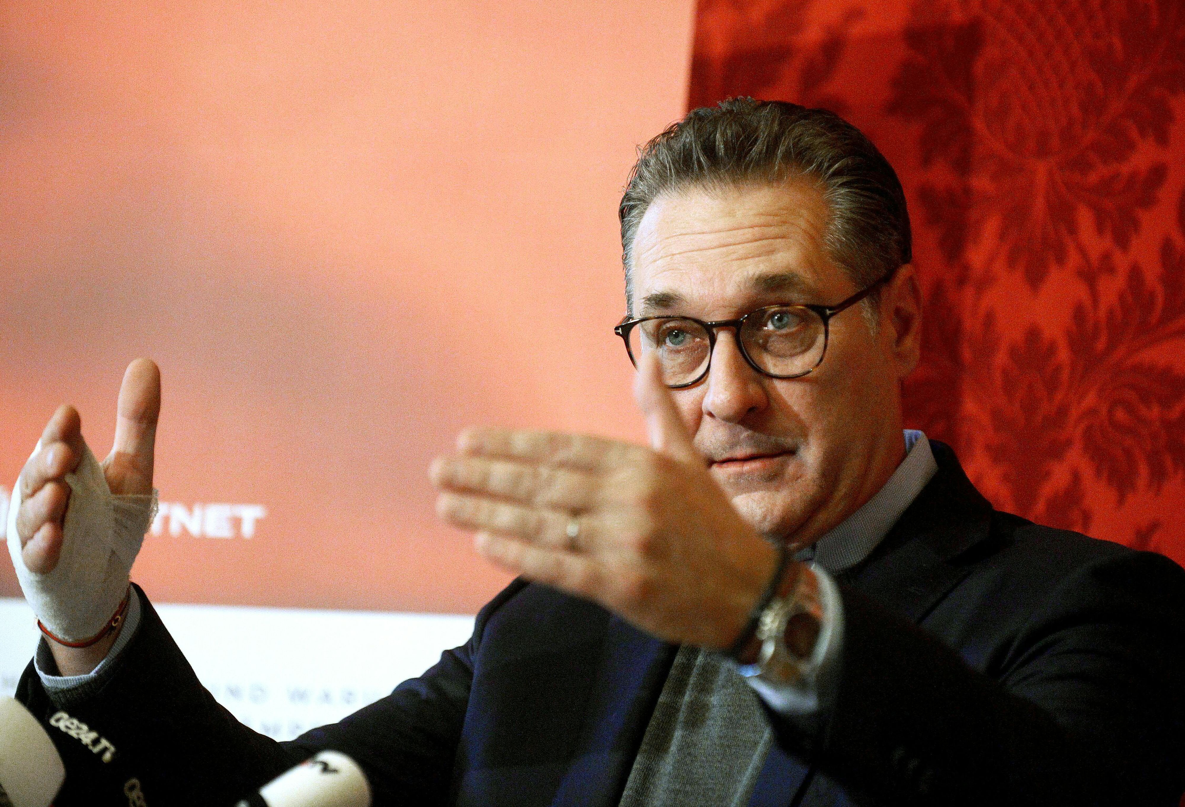 Der ehemalige Obmann der Freiheitlichen Partei, Heinz-Christian Strache, ist auf Spenden angewiesen.