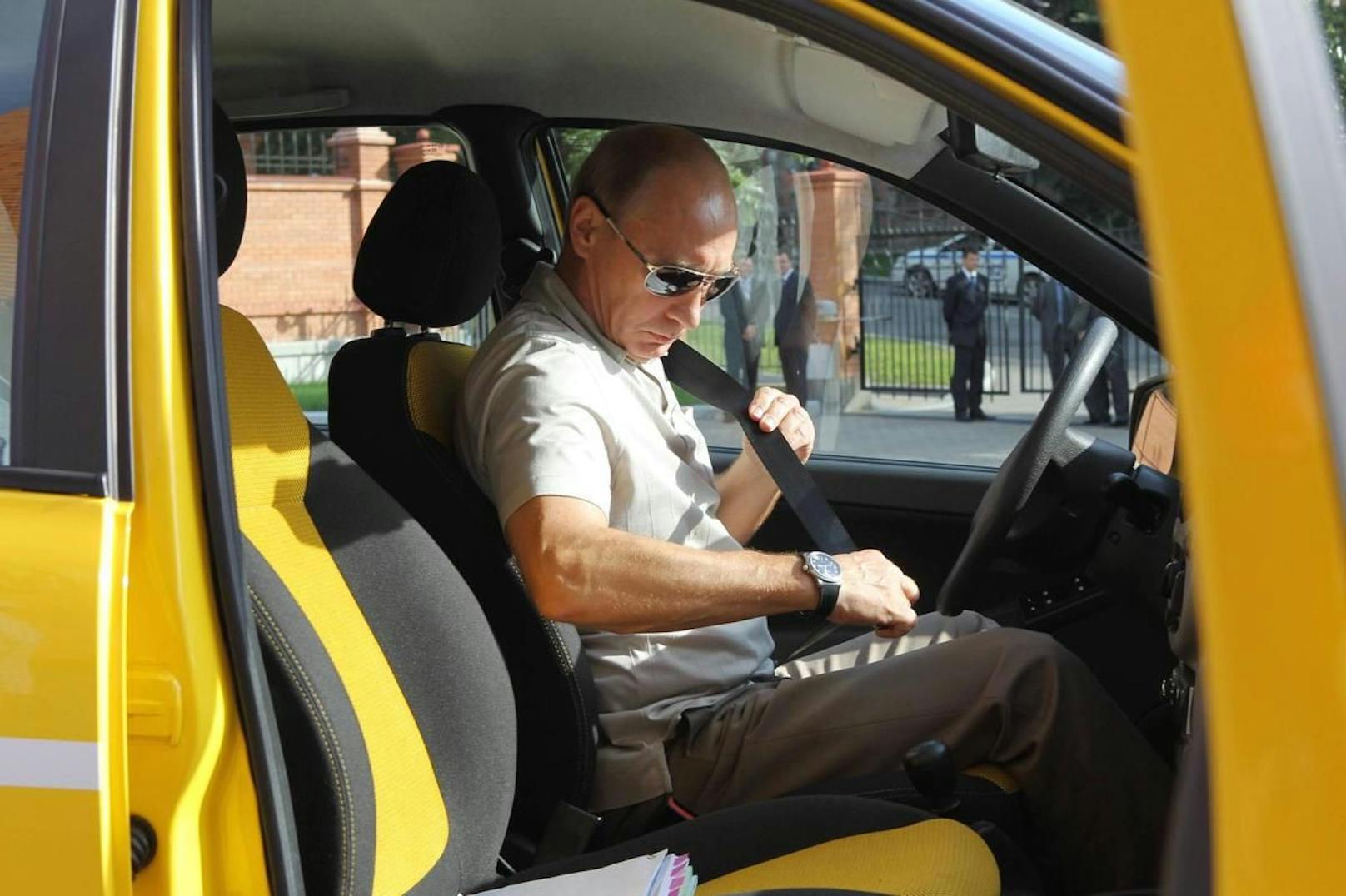 "Es ist unangenehm, darüber zu reden": Wladimir Putin über seine Vergangenheit als Taxifahrer. (Archivbild)