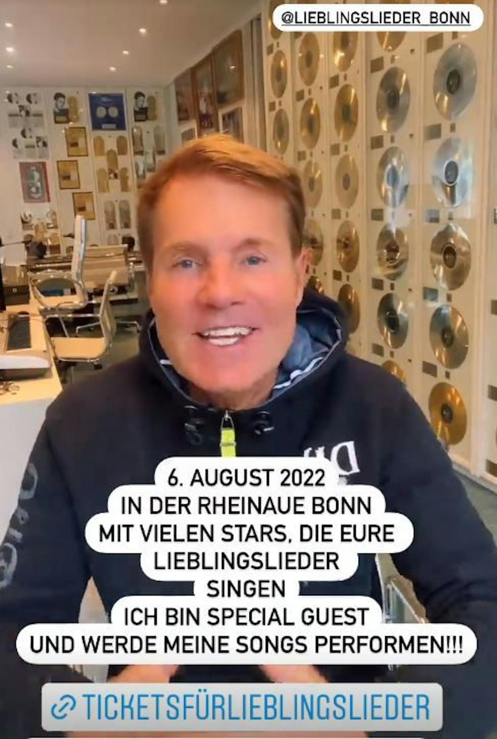 <strong>Dieter Bohlen</strong> kündigt sein Live-Comeback an