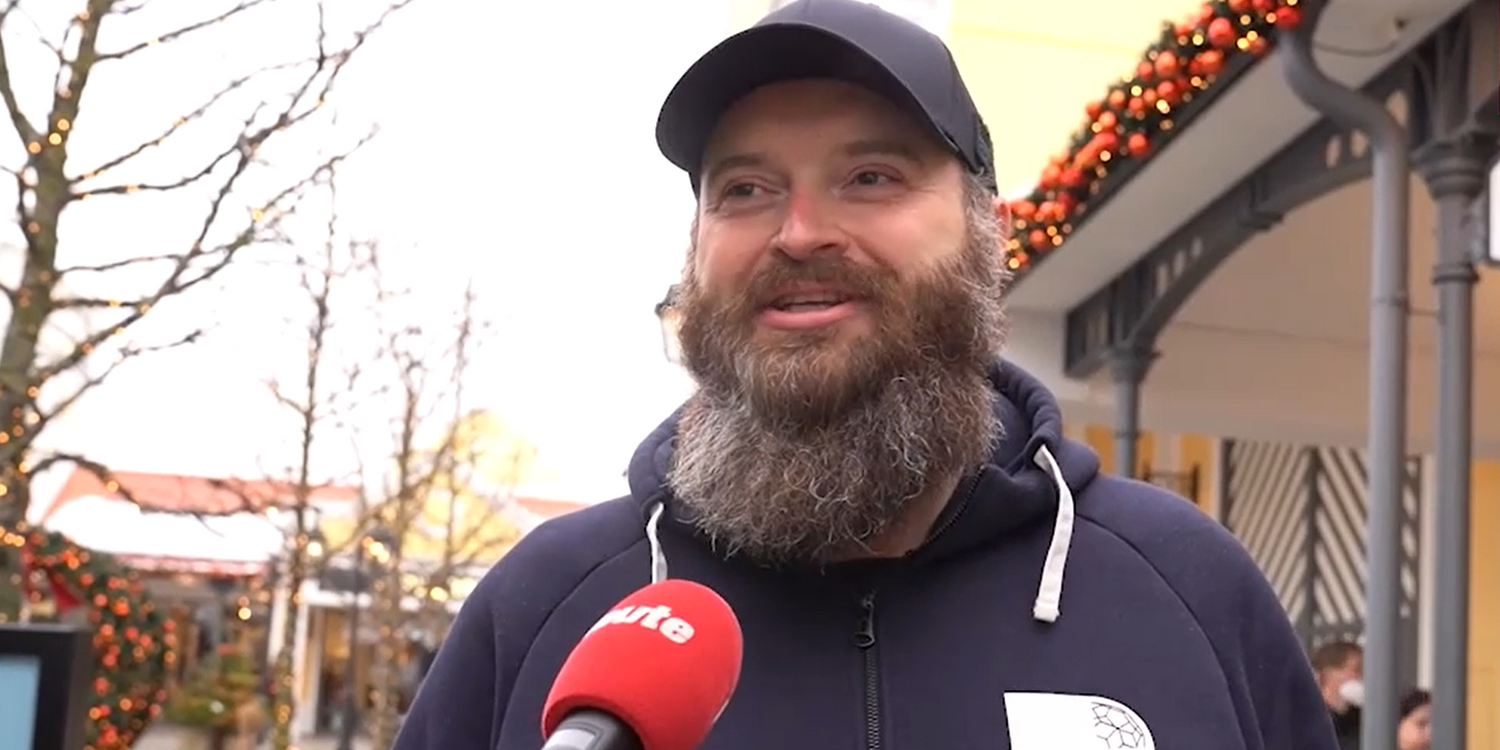 Franz (43) aus Wien freut sich über Burgenlands Gastro-Öffnung.