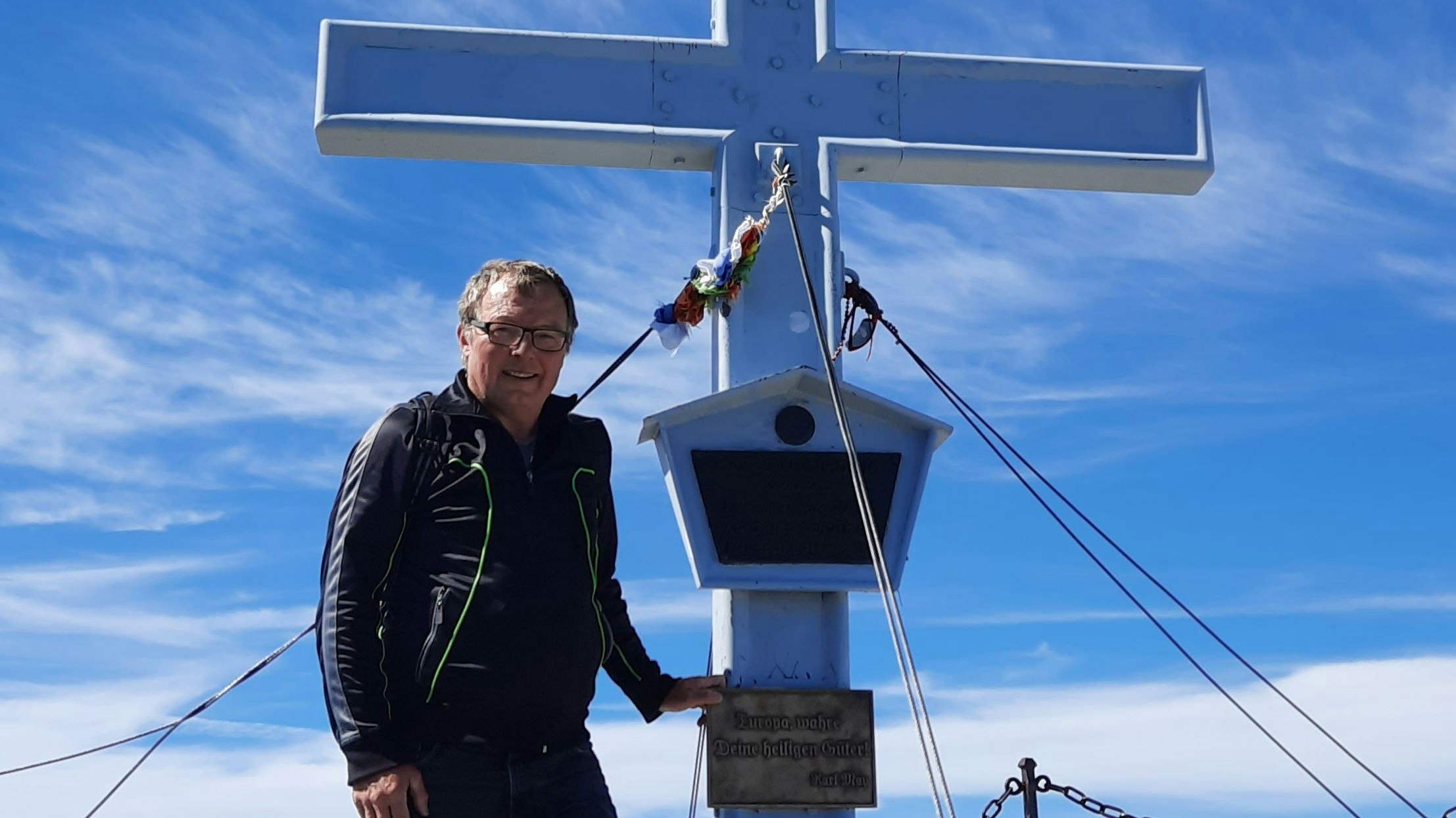 Mittlerweile kann Adi Hinterhölzl schon wieder in seine geliebten Berge gehen.