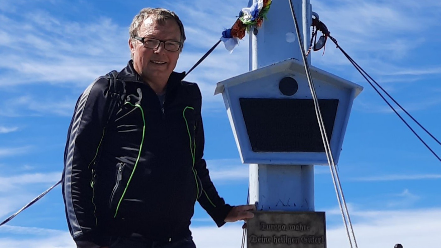Mittlerweile kann Adi Hinterhölzl schon wieder in seine geliebten Berge gehen.