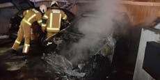 Auto geht in Flammen auf – Polizei fasst Feuerteufel