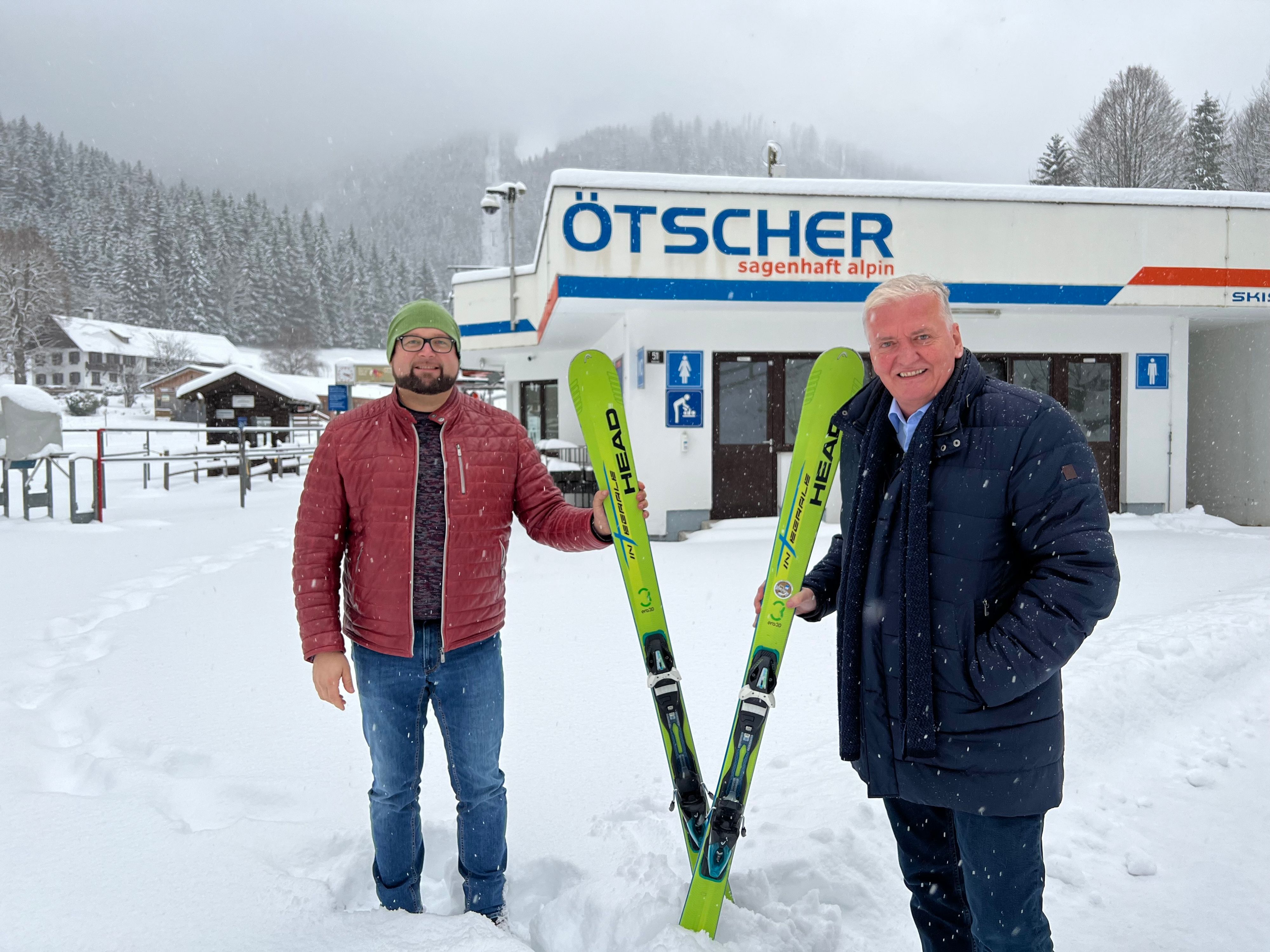 Schnabl zu Besuch am Ötscher.