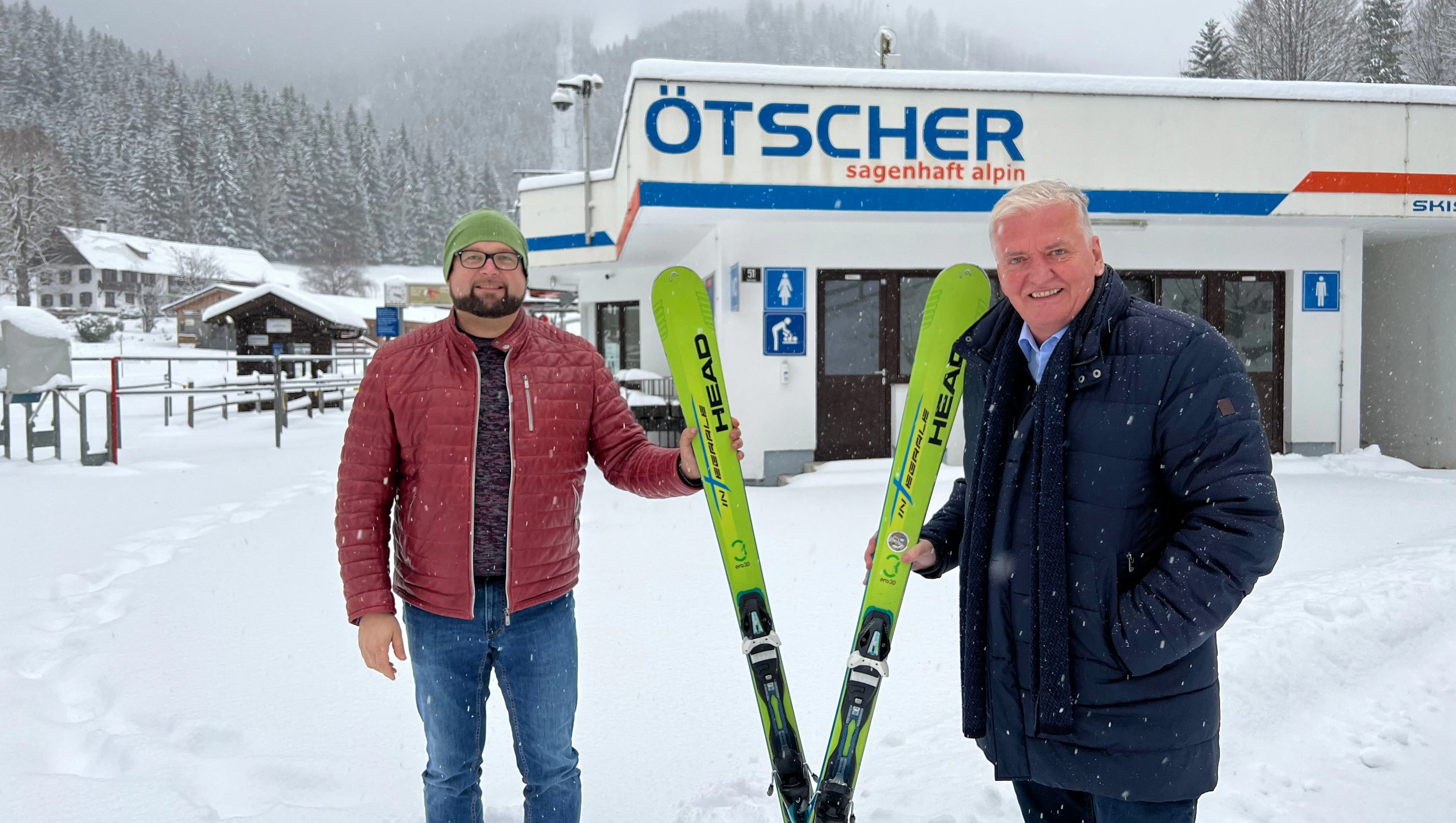 Schnabl zu Besuch am Ötscher.