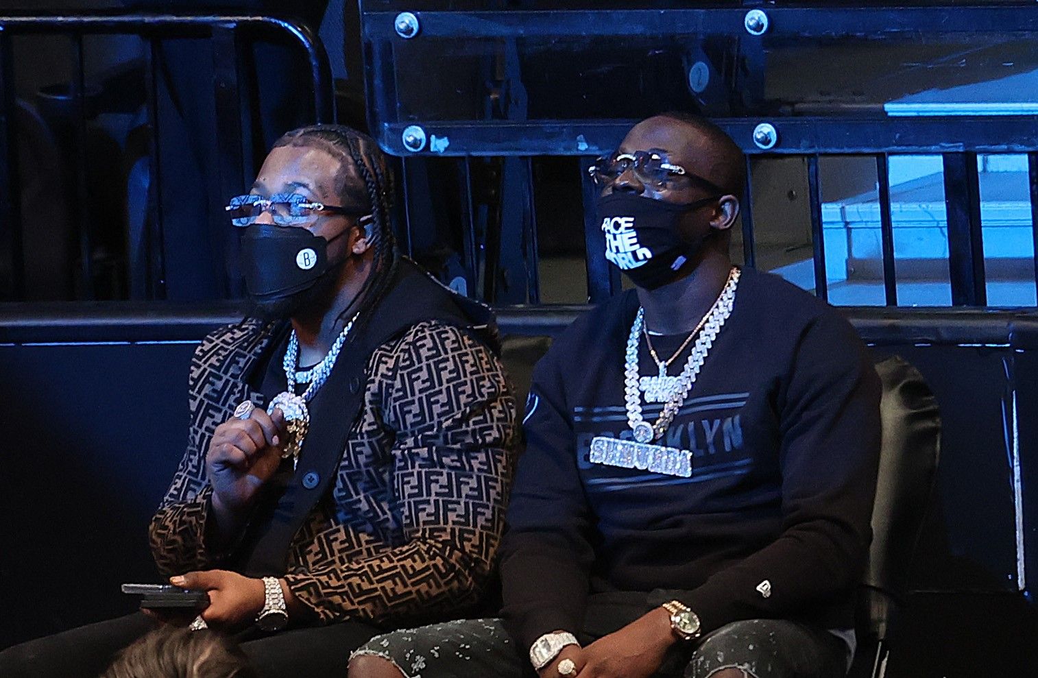 Rowdy Rebel und Bobby Shmurda.