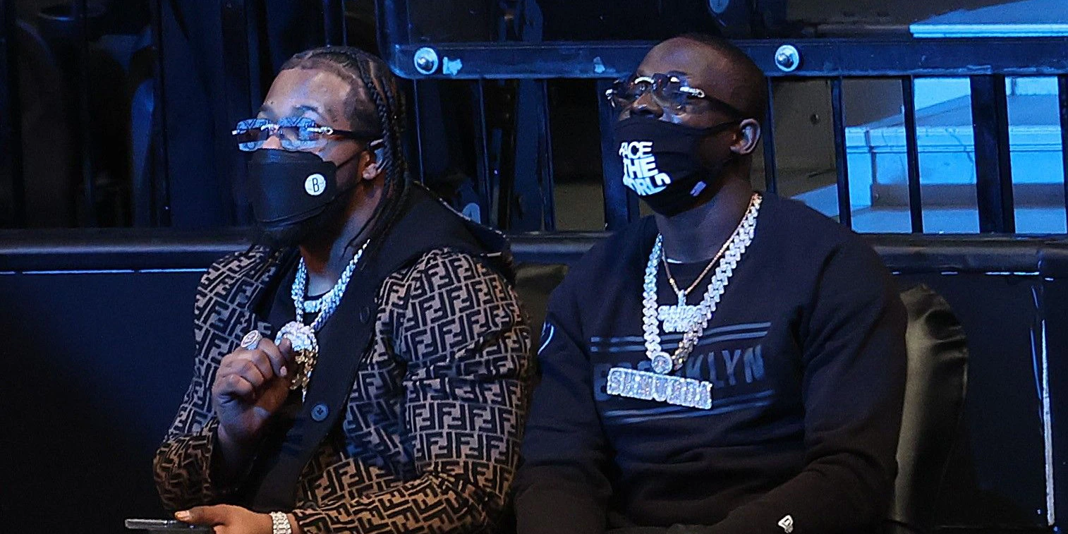 Rowdy Rebel und Bobby Shmurda.