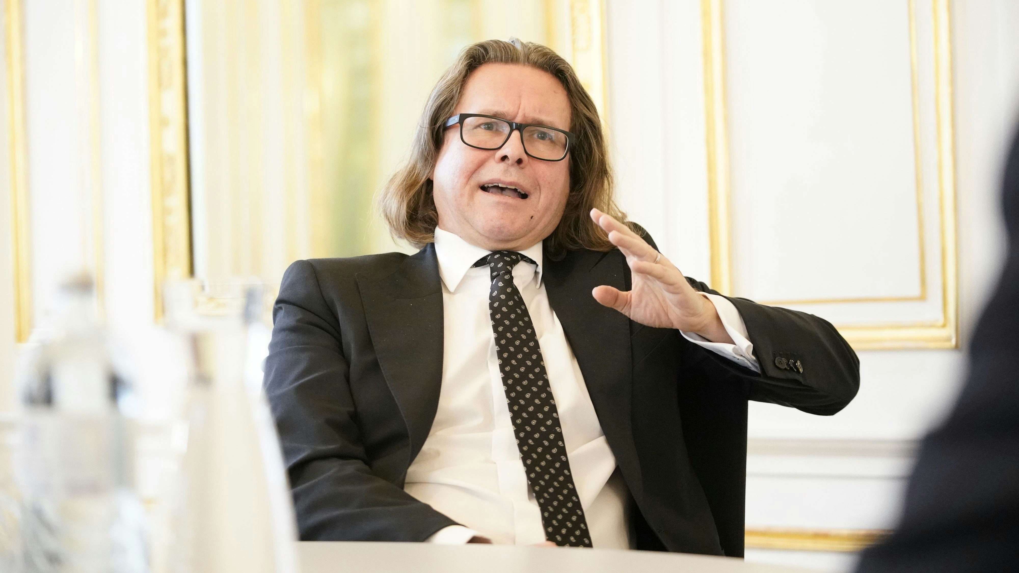 Martin Polaschek in seinem Büro am Minoritenplatz.