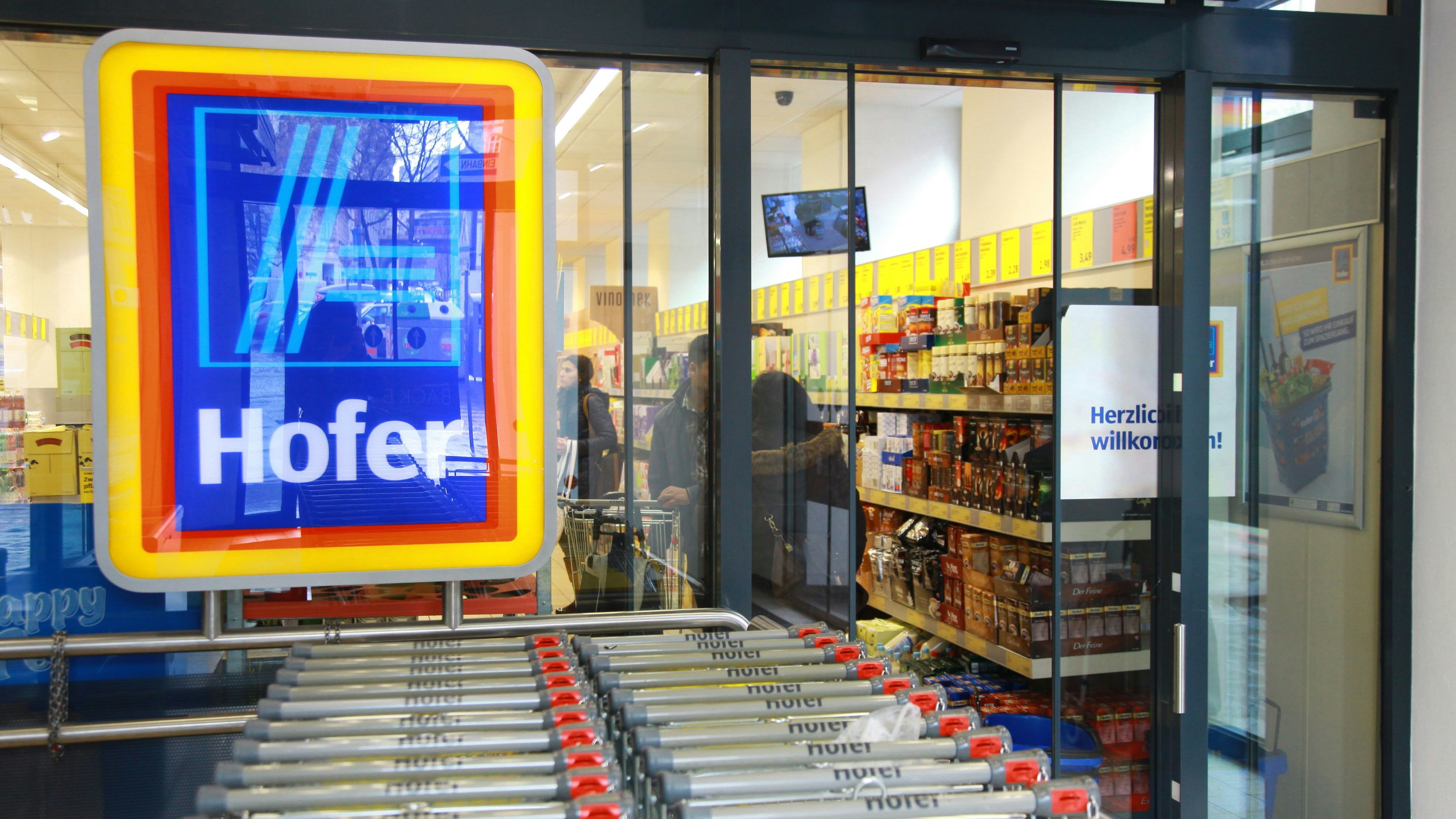 Bei Hofer muss man nicht mehr nur in den Filialen einkaufen, es gibt auch einen Onlineshop samt Lieferservice in Wien.