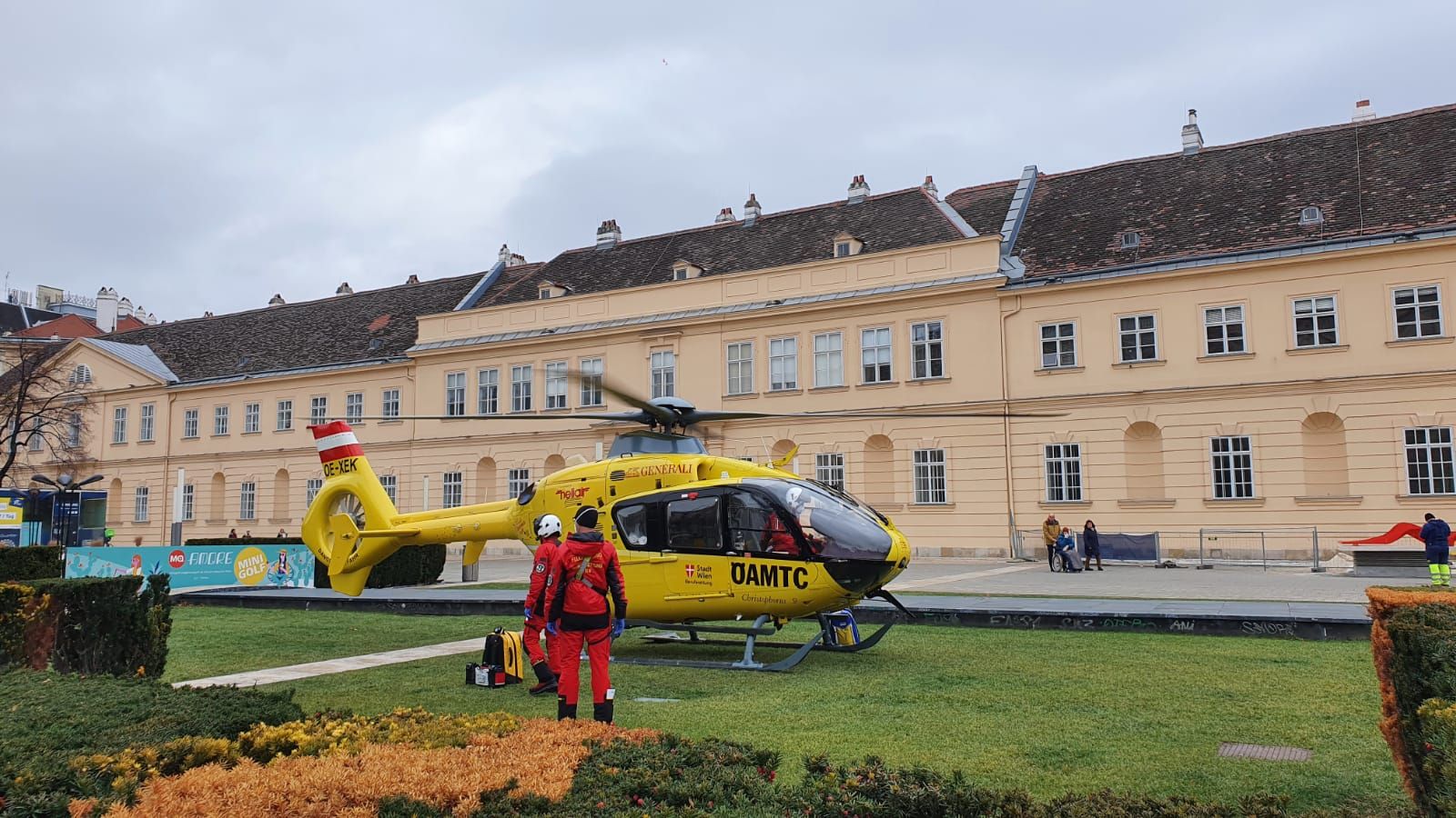 Lebensrettung in Wien-Neubau