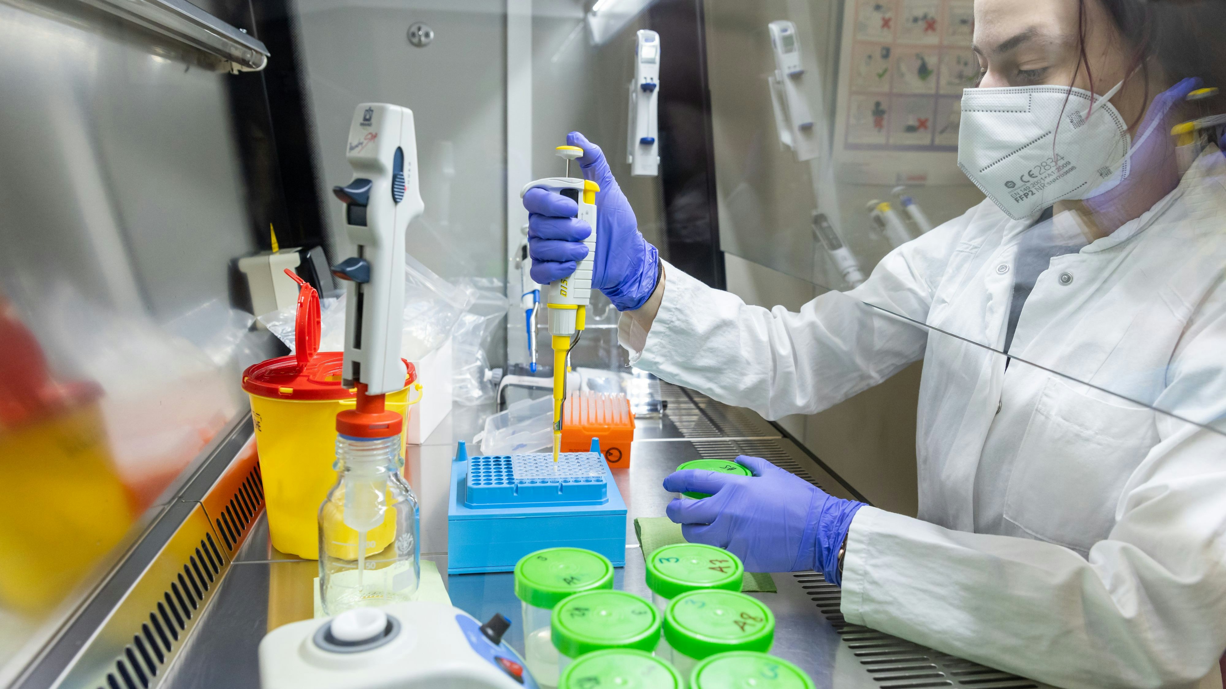 Die Omikron-Variante breitet sich rasant aus.