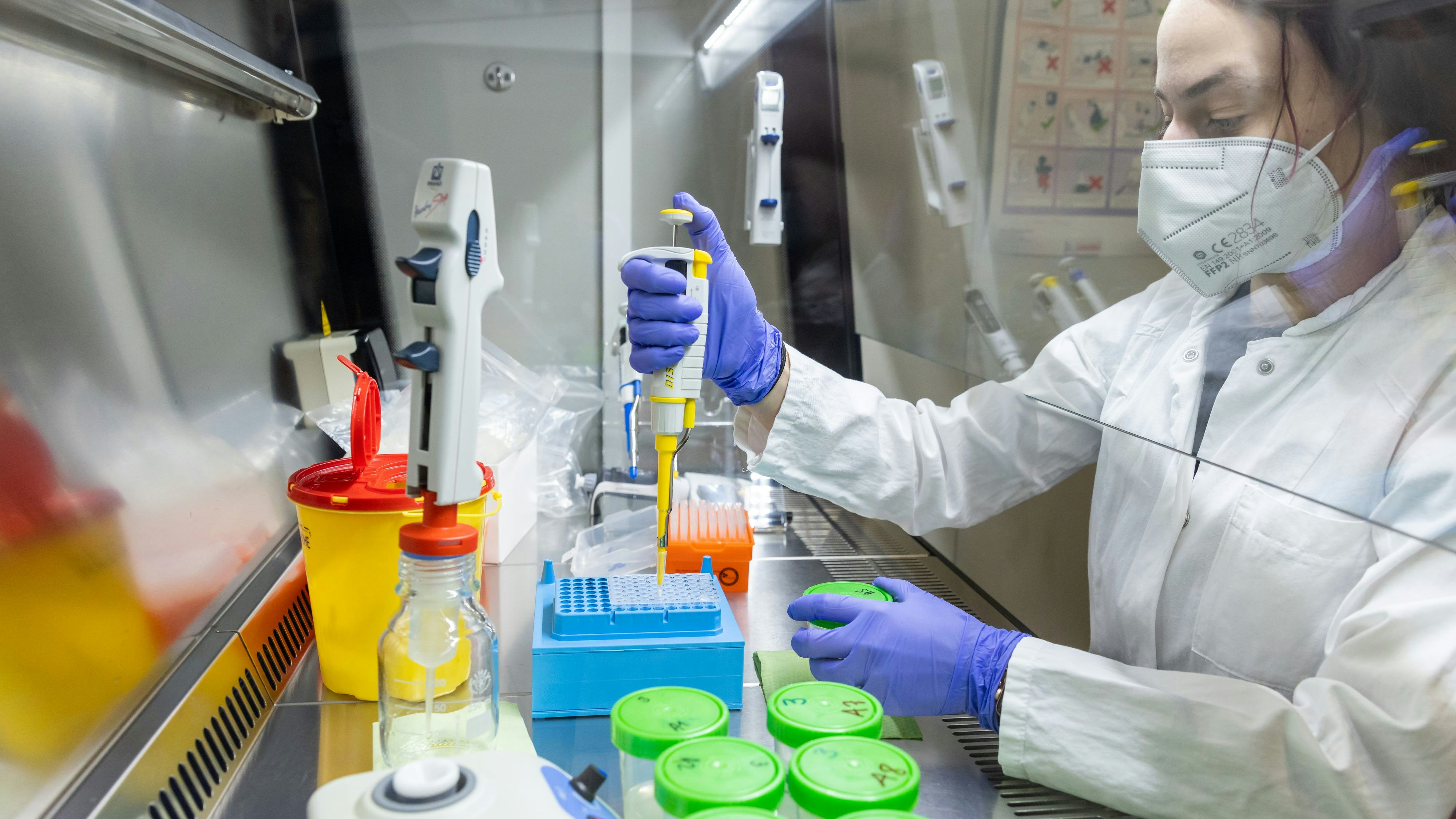 Die Omikron-Variante breitet sich rasant aus.