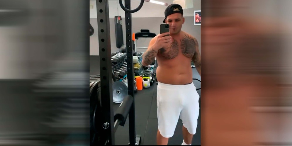 Pietro Lombardi geht wieder trainieren.