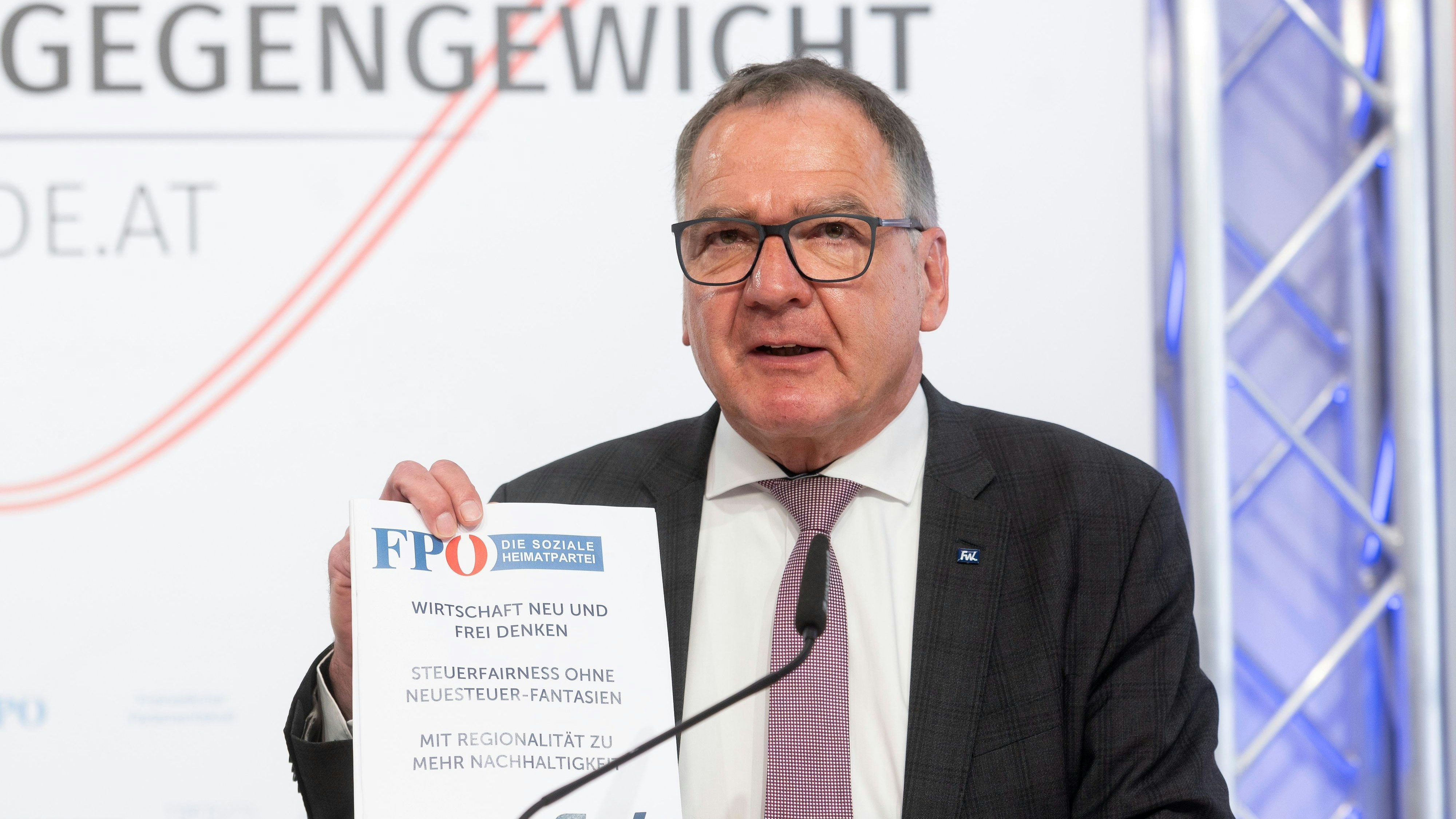 Matthias Krenn ist der Bundesobmann der Freiheitlichen Wirtschaft.