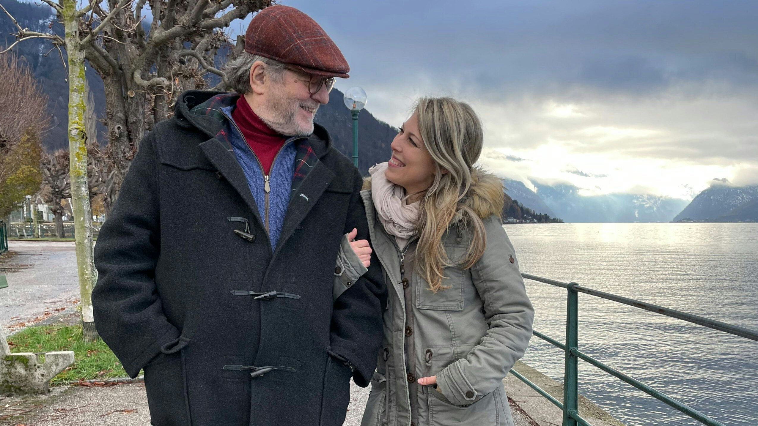 Erwin Steinhauer mit Inge Konradi