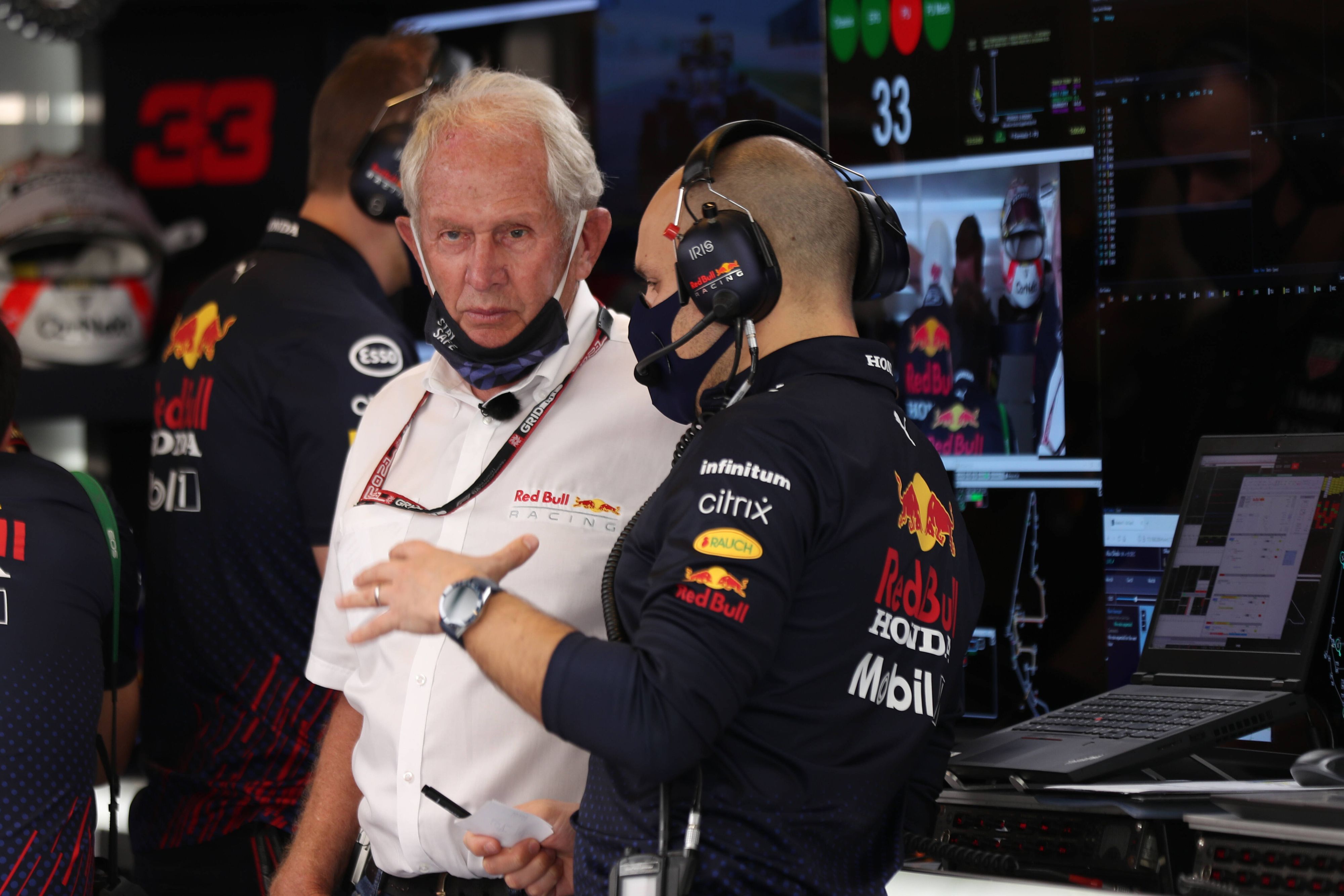 Helmut Marko in Aktion