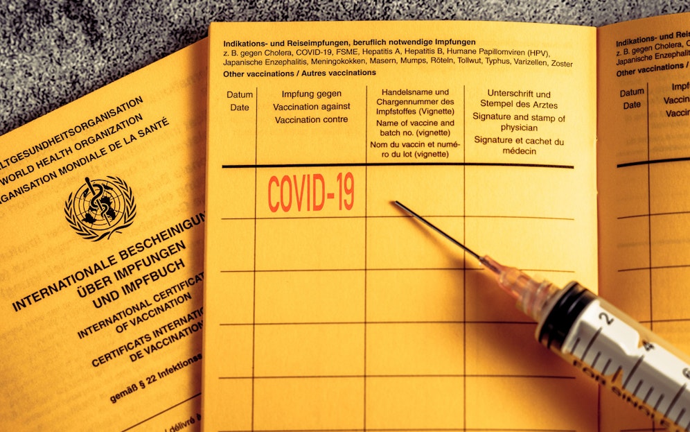 Eine 24-jährige Frau aus dem Bezirk Liezen hat sich einen gefälschten Impfpass beschafft, weil sie trainieren gehen wollte (Symbolbild)