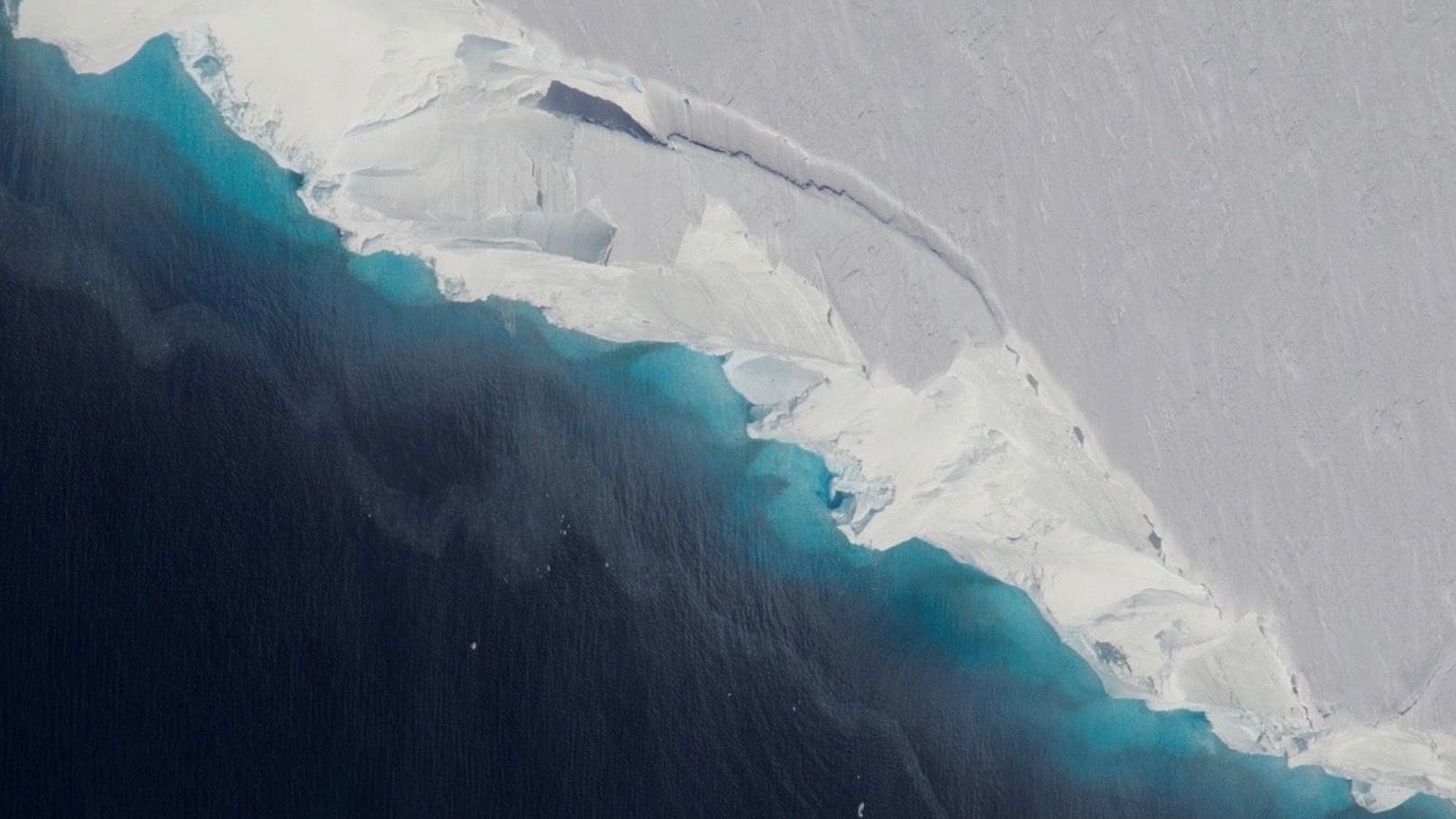 Der Thwaites-Gletscher in der Antarktis schützt die Erde vor der Überflutung der Küstenregionen.