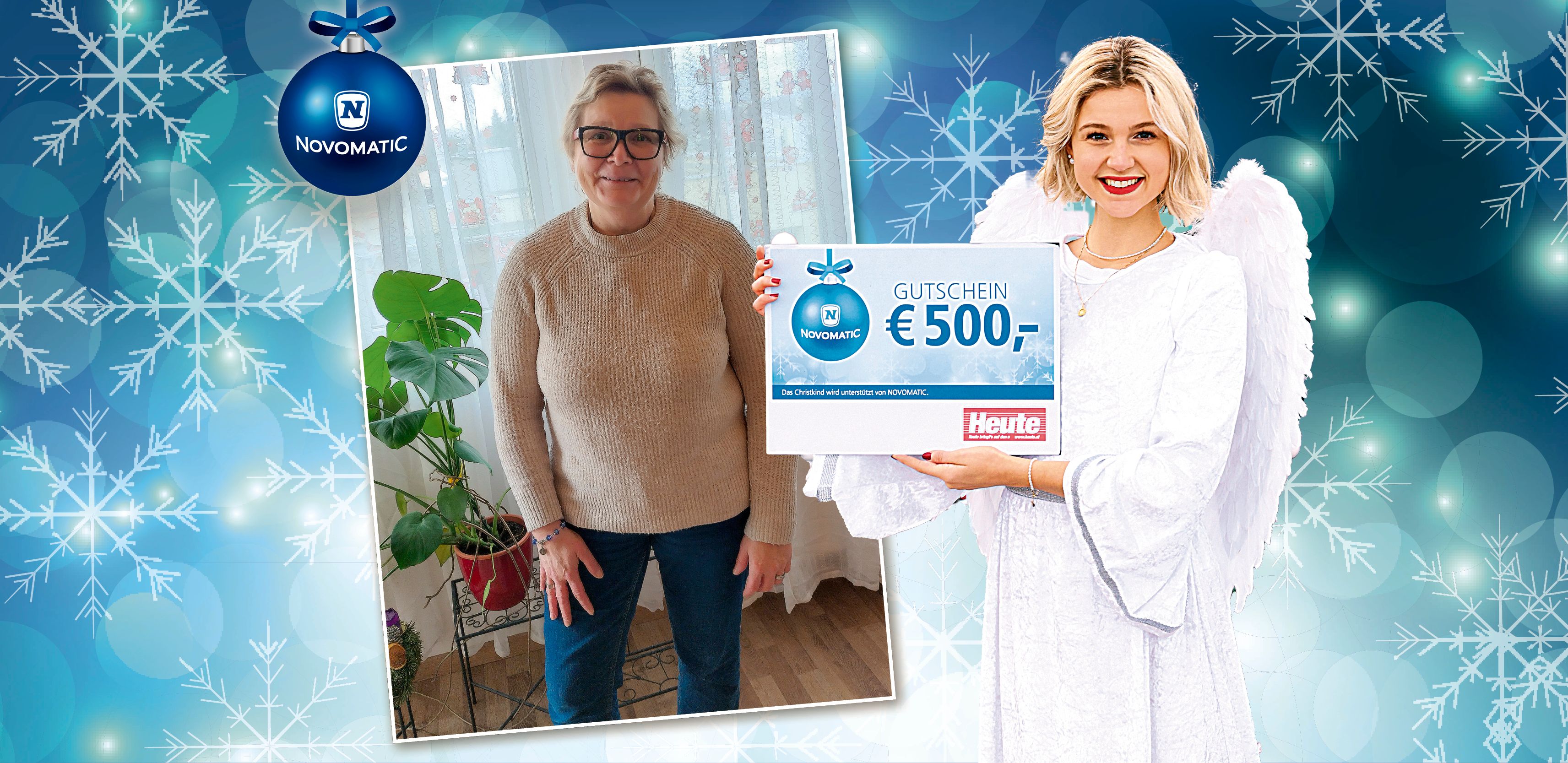 Angelika leidet unter einer Schalfapnoe, sie braucht einen Spezial-Gurt, da es sonst in der Nacht gefährlich für sie wird.