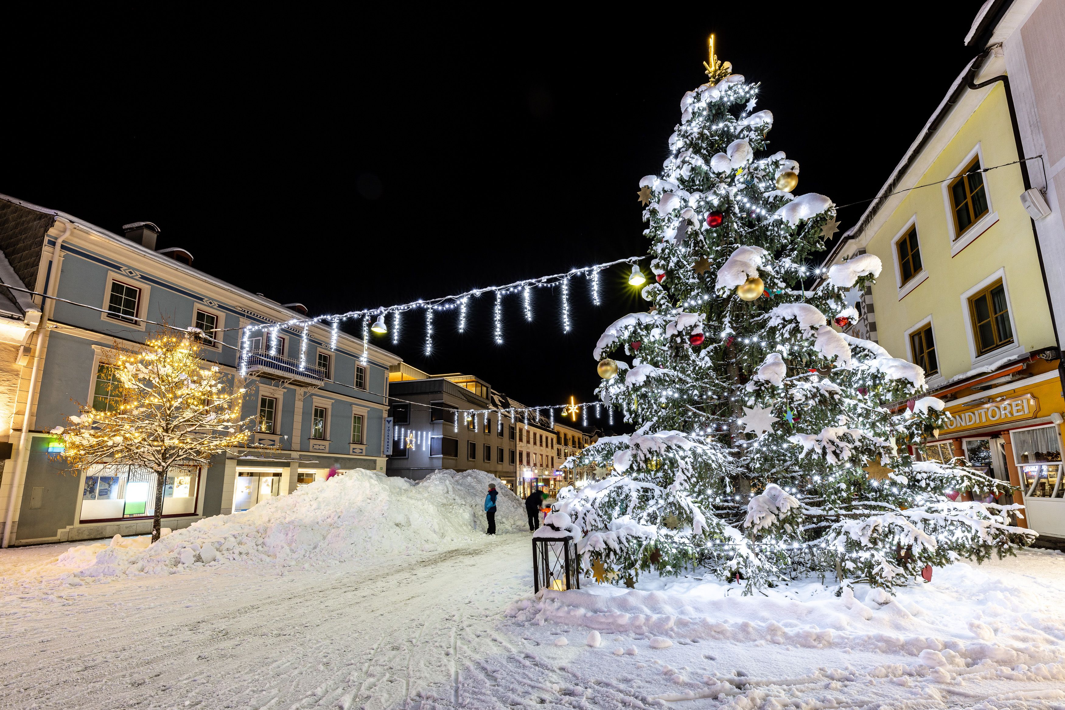 Schnee am Heiligen Abend? Die Chancen stehen laut Meteorologen gut.