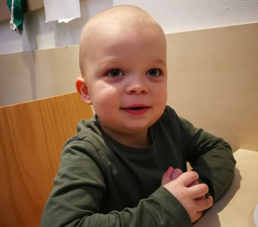 Paul (3) erhielt im April eine Stammzellenspende, vor kurzem hatte er einen Rückfall.