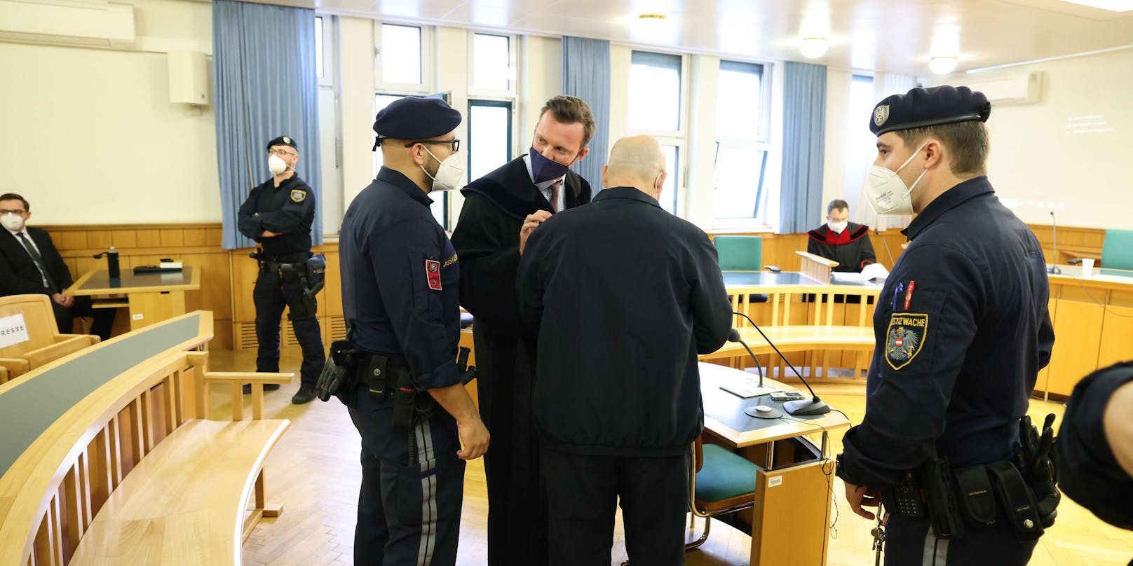 Anwalt Philipp Wolm verteidigte den Angeklagten.