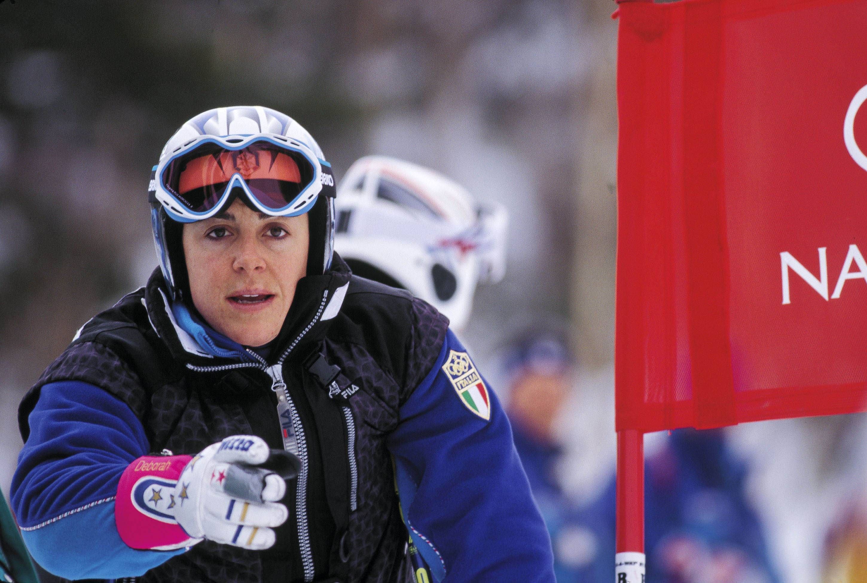 Deborah Compagnoni trauert um ihren Bruder. 