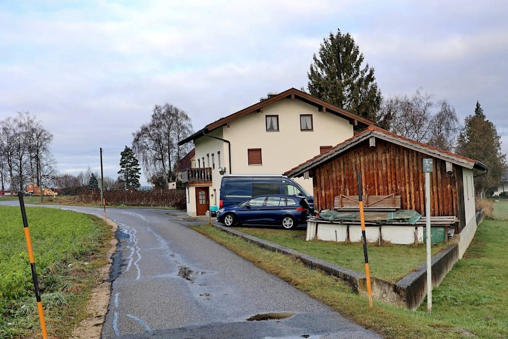 In diesem Einfamilienhaus starben drei Menschen.