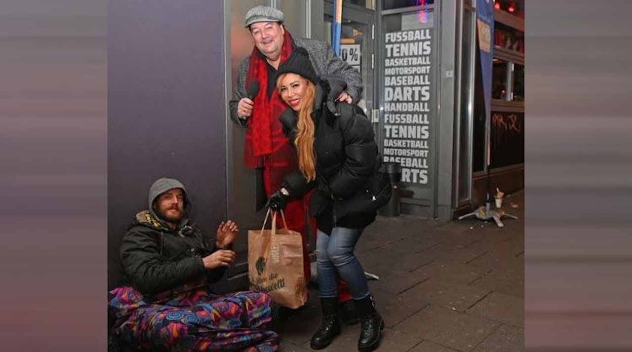 Heute.at - Patricia Blanco empört mit Foto von Obdachlosem