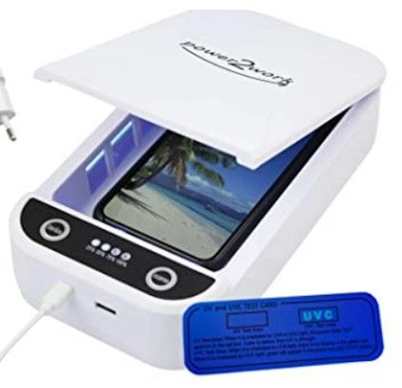 Desinfektionsgerät für Masken: Die UV Sterilisator-Box tötet 99,9% aller Keime und Viren in 5 Minuten. Kann für Masken und Alltagsgegenstände wie&nbsp;Brille, Schmuck, Uhren und Handy verwendet werden. <a href="https://www.amazon.de/Sterilisator-Handy-Ultraviolett-Lampe-Desinfektionsger%C3%A4t/dp/B08Y759DP2/ref=sr_1_6?__mk_de_DE=%C3%85M%C3%85%C5%BD%C3%95%C3%91&amp;crid=2NN2OPUJFRVWM&amp;keywords=maske+desinfektion&amp;qid=1639664348&amp;sprefix=Maske+Desin%2Clighting%2C190&amp;sr=8-6">Hier</a> erhältlich.<br>