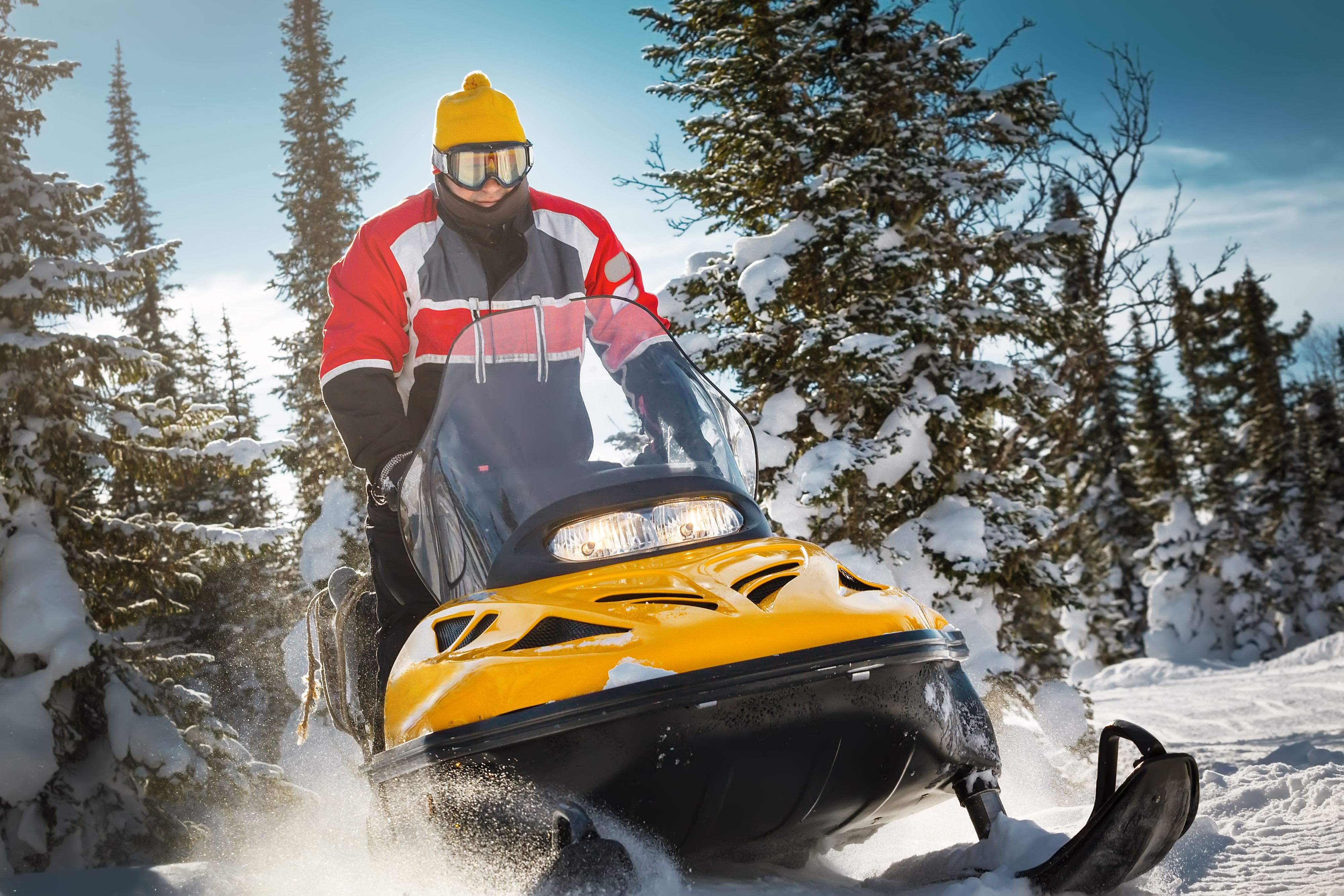 Der Salzburger wurde unter einem Skidoo begraben (Symbolfoto).