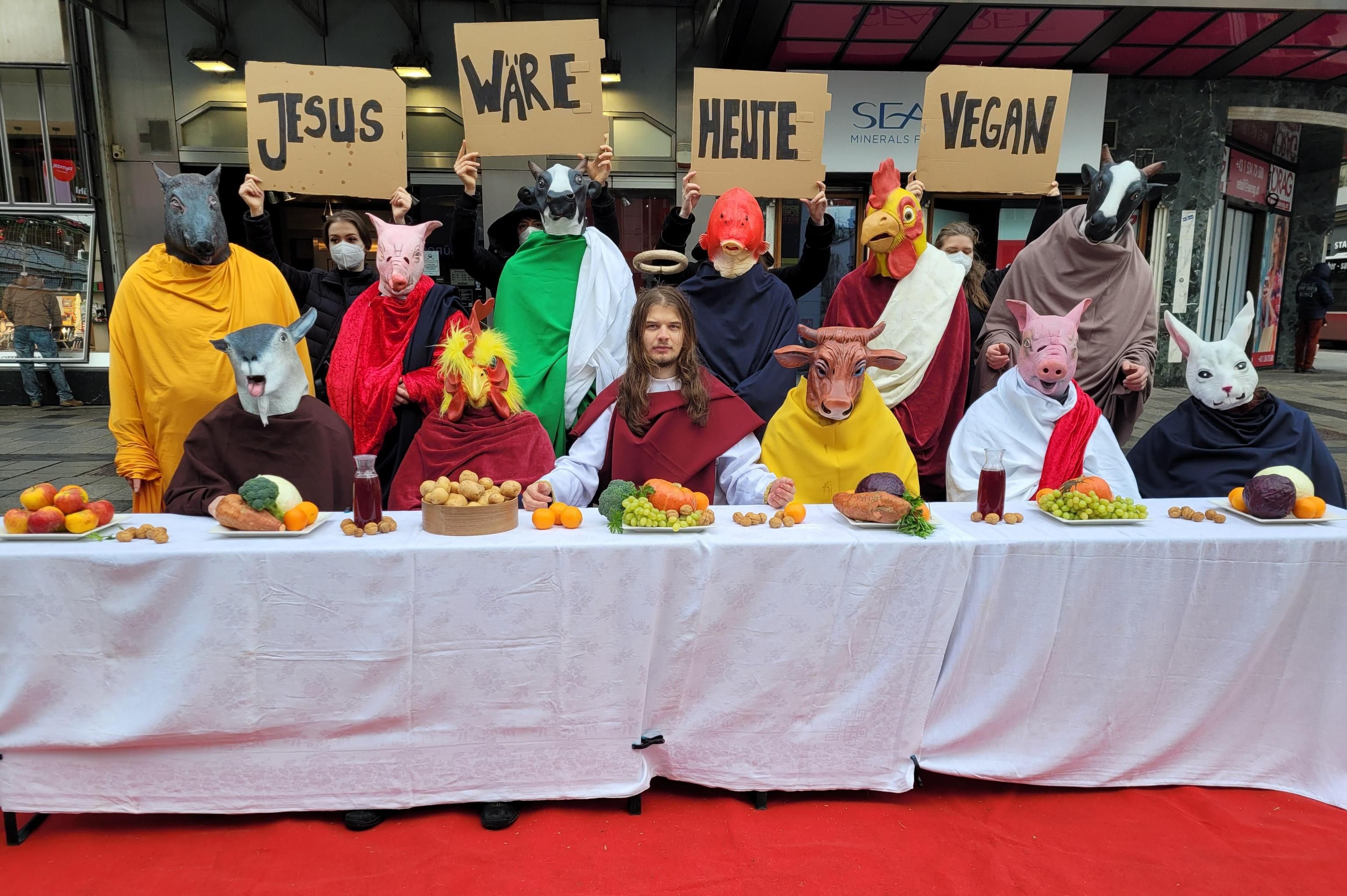 Bei der VGT-Aktion wurde heute das 