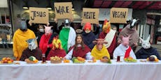 "Jesus wäre heute vegan" - VGT kennt keine Grenzen