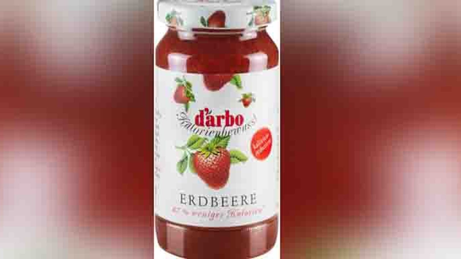 Produktrückruf einer Charge Darbo Kalorienreduzierte Konfitüre Erdbeere