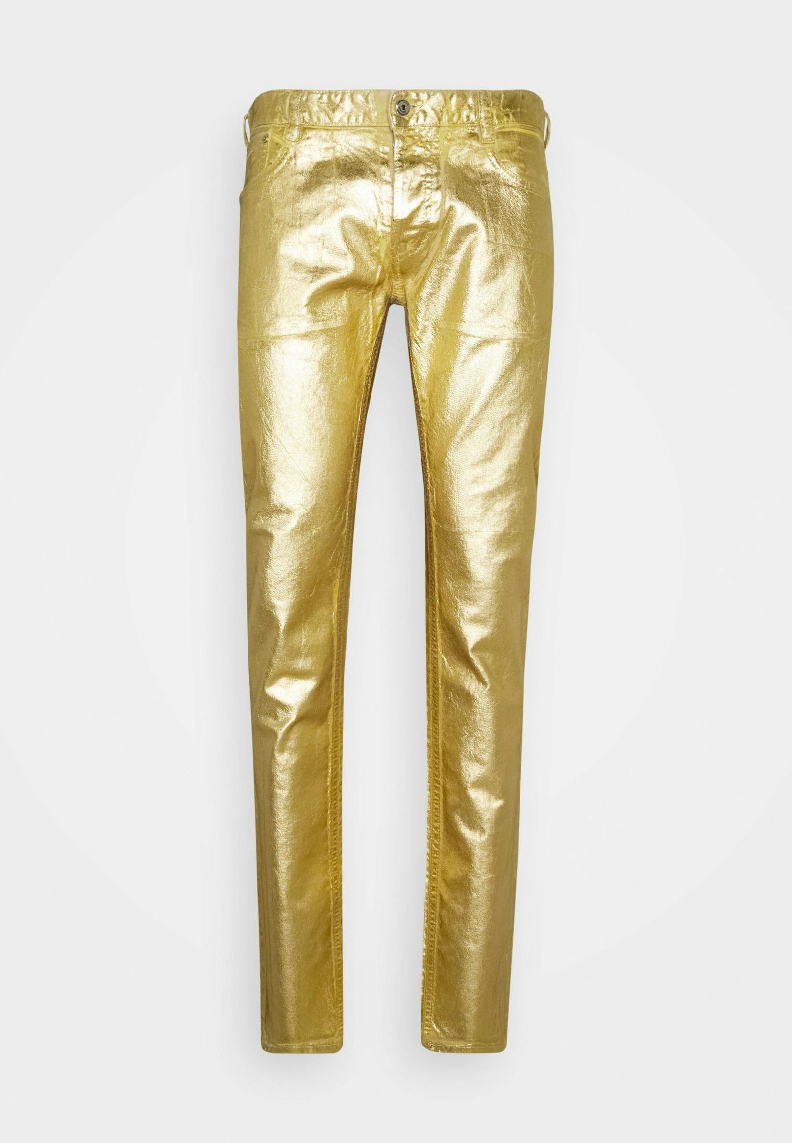 PANTS POCKETS - Stoffhose von Just Cavalli: <strong><a target="_blank" href="https://www.zalando.at/just-cavalli-pants-pockets-stoffhose-gold-ju622g05a-f11.html">Jetzt im Online-Shop von Zalando</a></strong> um € 299,95 zu haben.