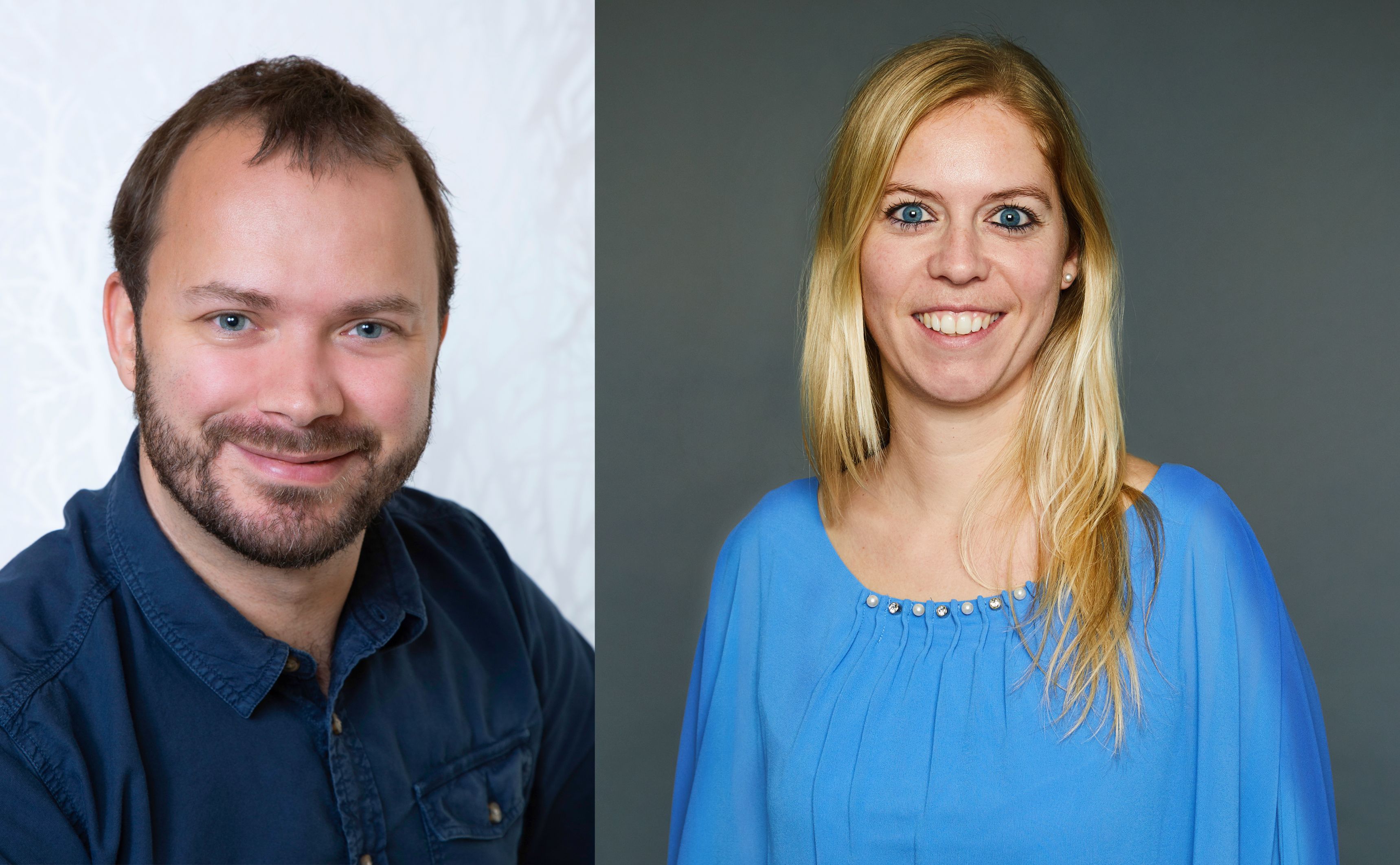 Kindergartenpädagogen Daniel Granögger und Judith Hintermeier