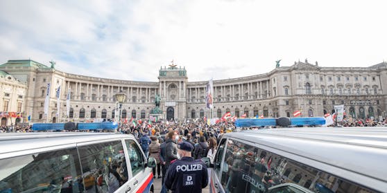 Corona-Demonstration in Wien gegen die Regierungsmaßnahmen. (Archivfoto)